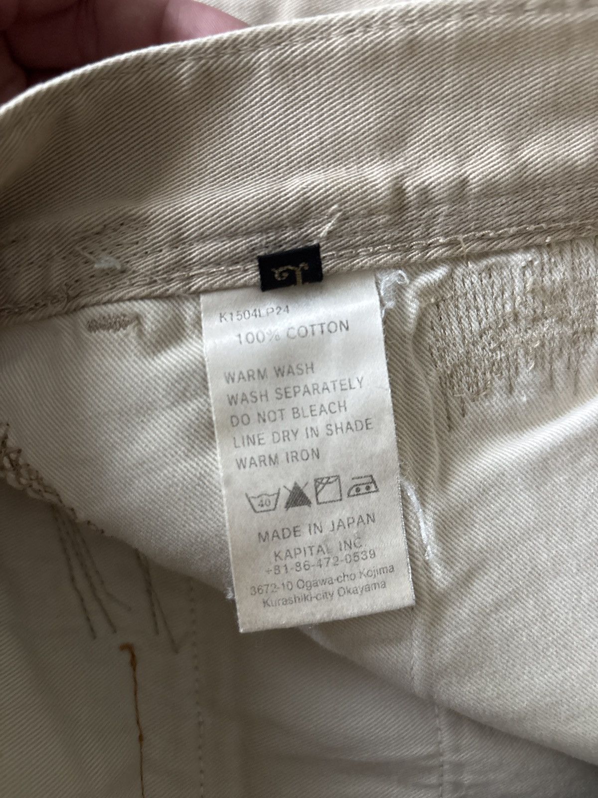 Kapital Kapital Repair Chinos Size US 30 / EU 46 - 7 Thumbnail