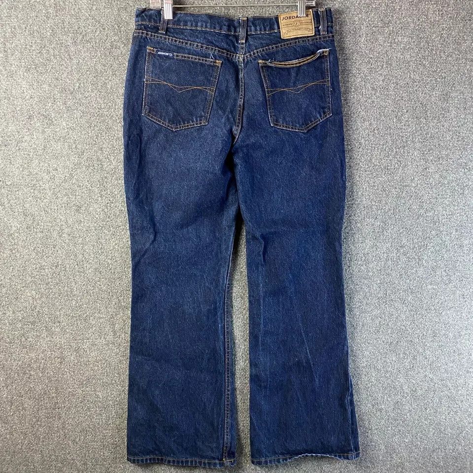 Jordache Jordache Jeans Womens 17/18 Bootcut Denim 5 Pockets Cotton Size 32" / US 10 / IT 46 - 5 Thumbnail