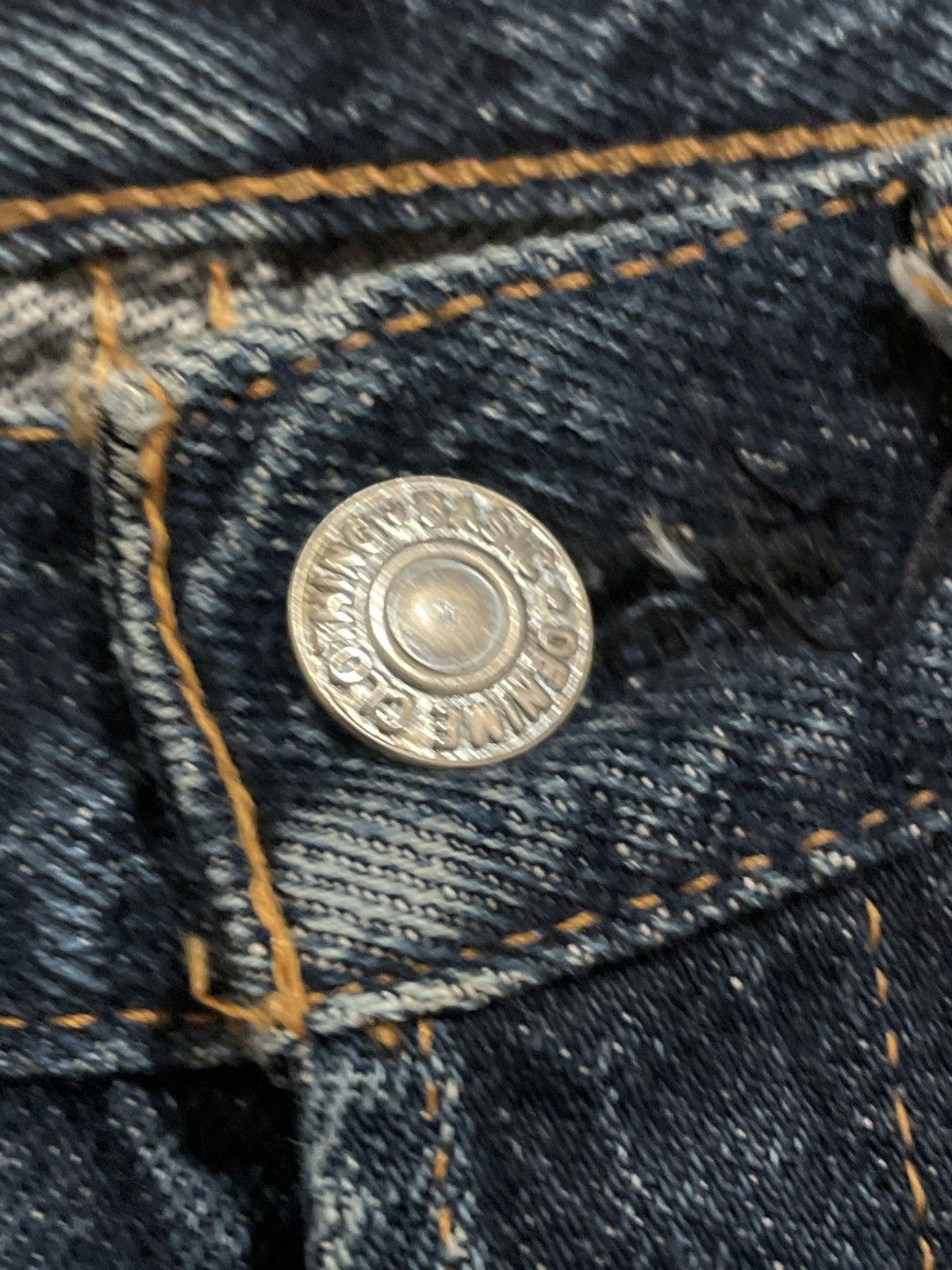 Denime 00s Archive Japanese selvedge ”Denime” jeans Size US 32 / EU 48 - 3 Thumbnail
