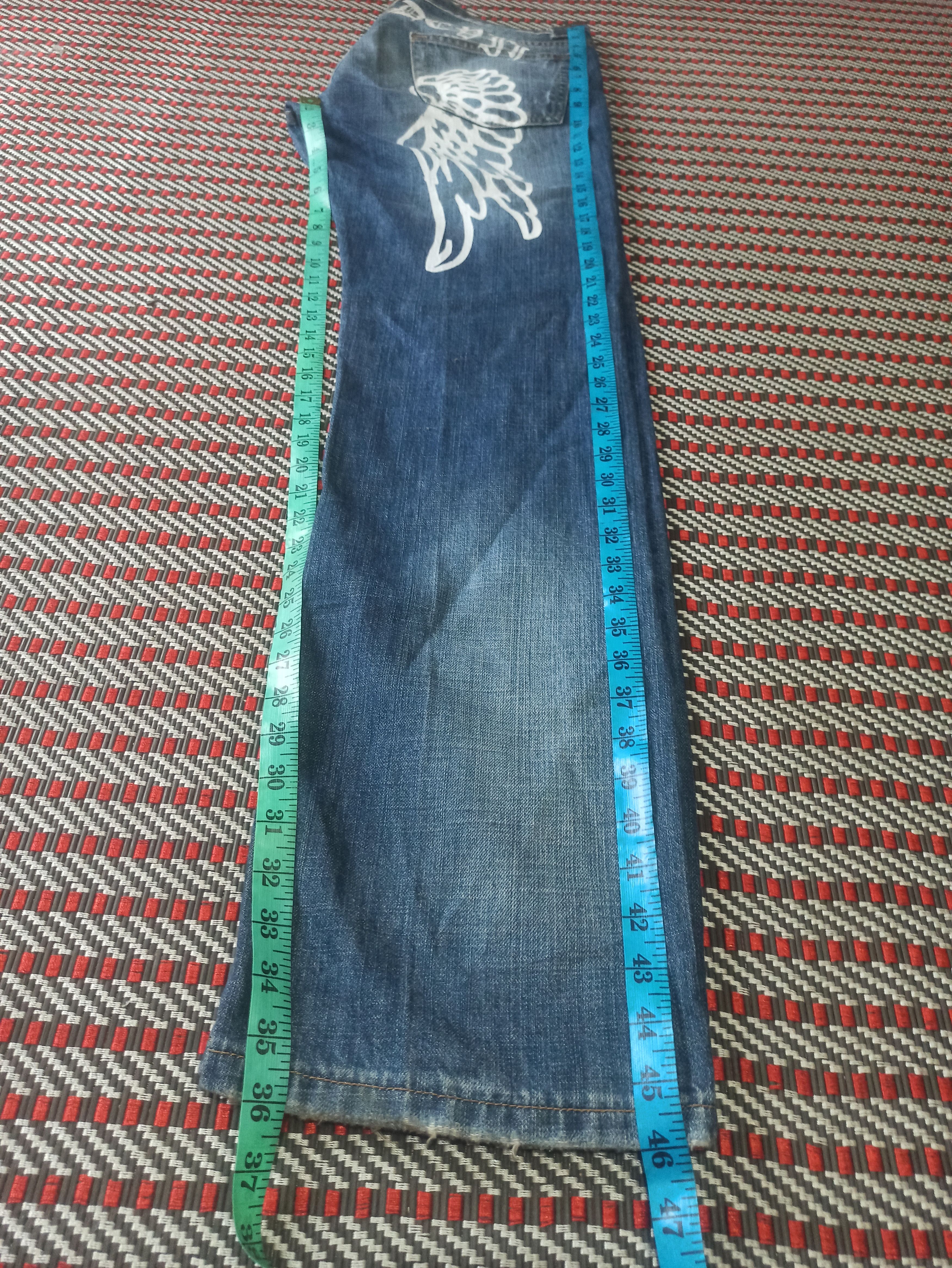 Other rare design Angel Devil Denim pants Size 37" - 15 Thumbnail