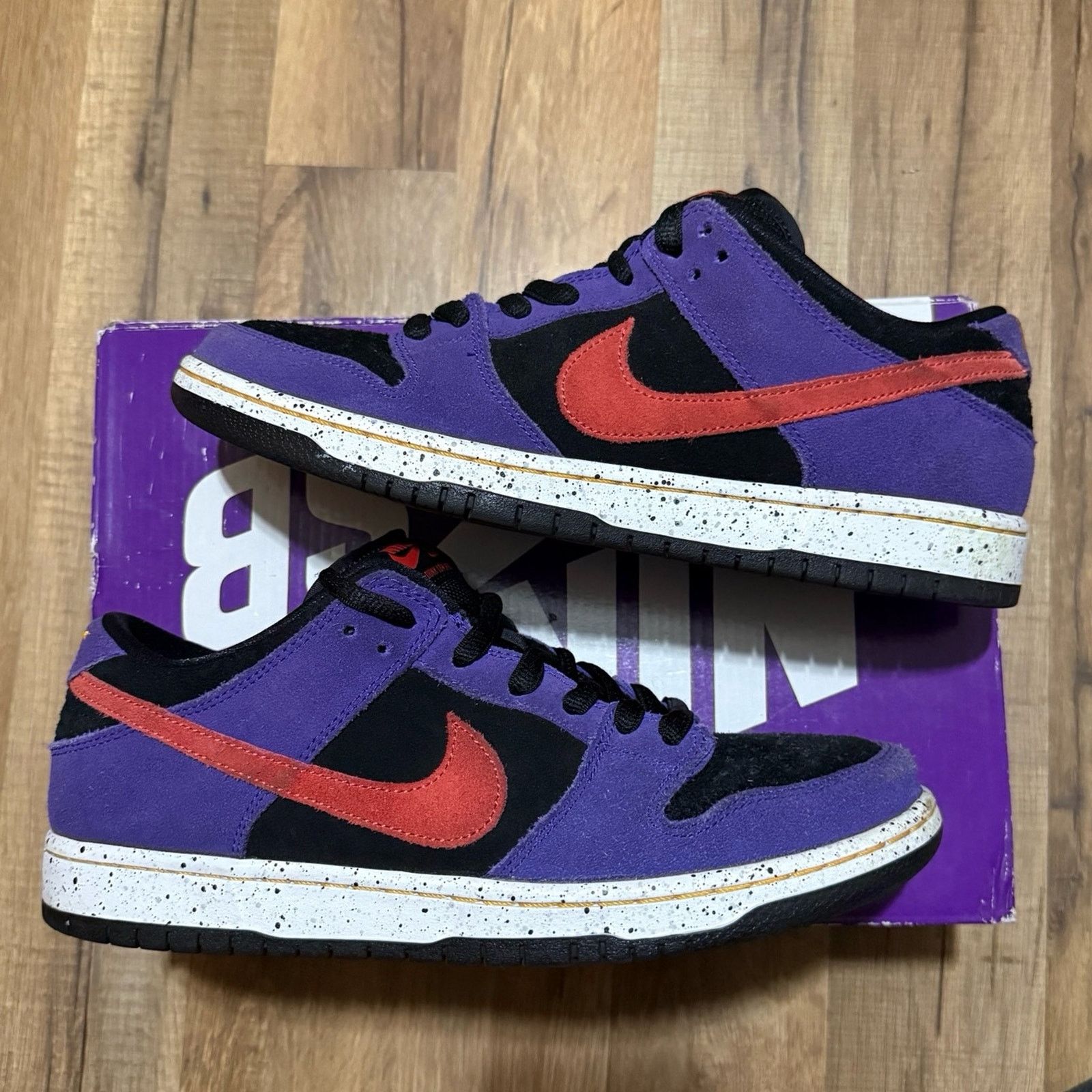 Nike Nike SB Dunk Low ACG Terra Sunburst Varsity Purple Size US 9.5 / EU 42-43 - 2 Thumbnail