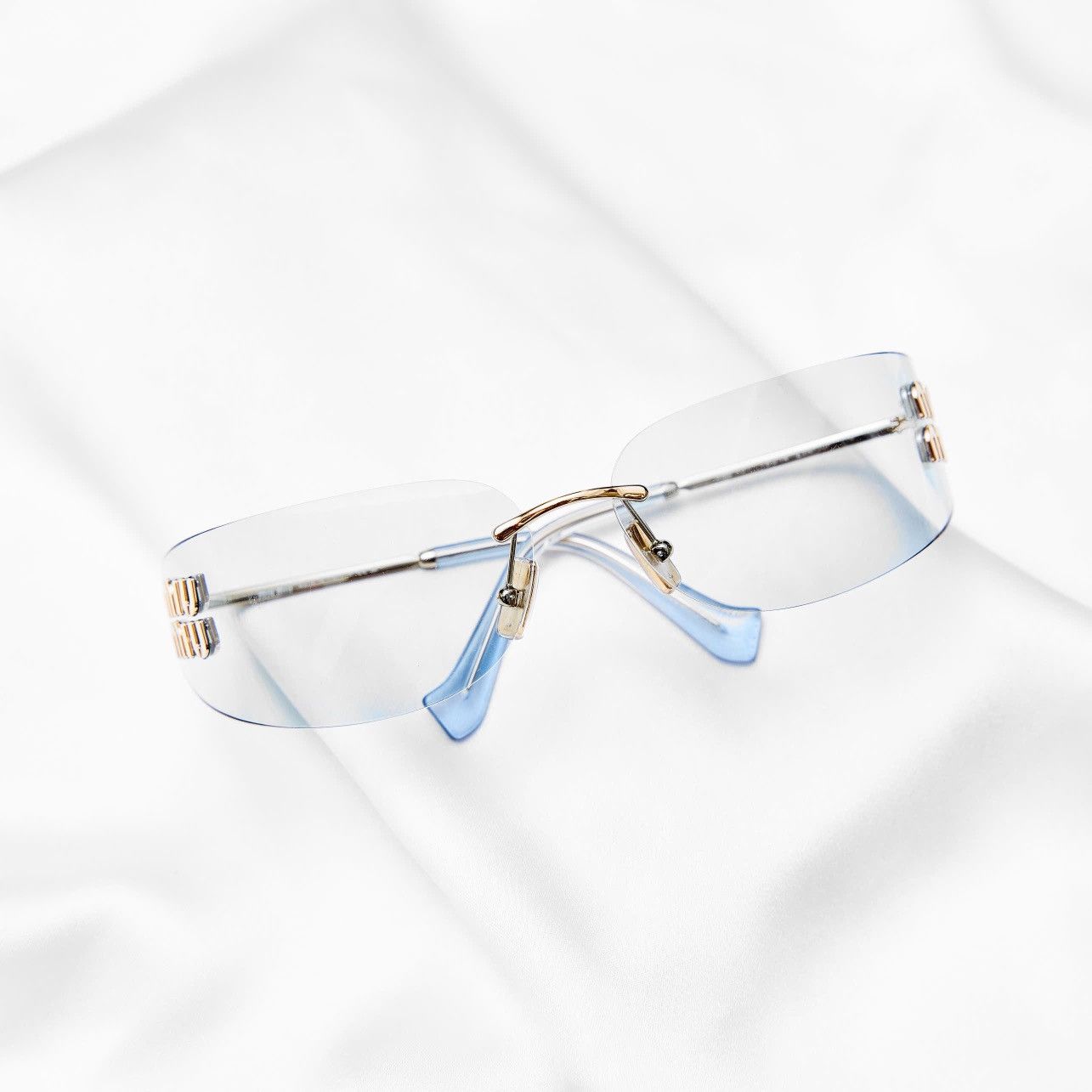 Miu Miu MIU MIU 0MU A51S ZVN10P SUNGLASSES Size ONE SIZE - 6 Thumbnail