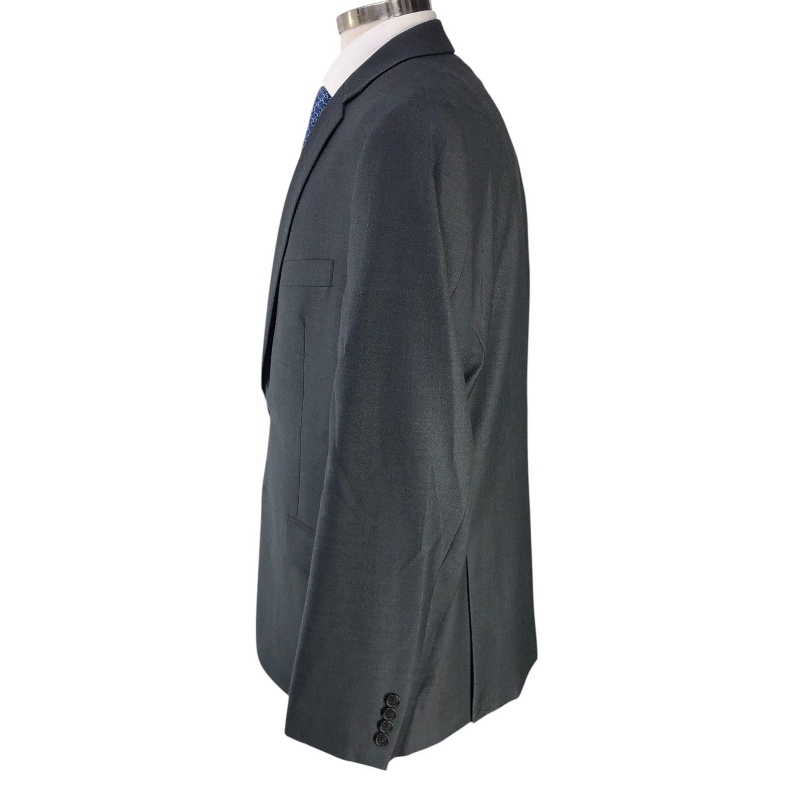 Lauren Ralph Lauren Ralph Lauren LRL Size 44R Sport Coat Charcoal Gray Stretch Size 44R - 7 Thumbnail