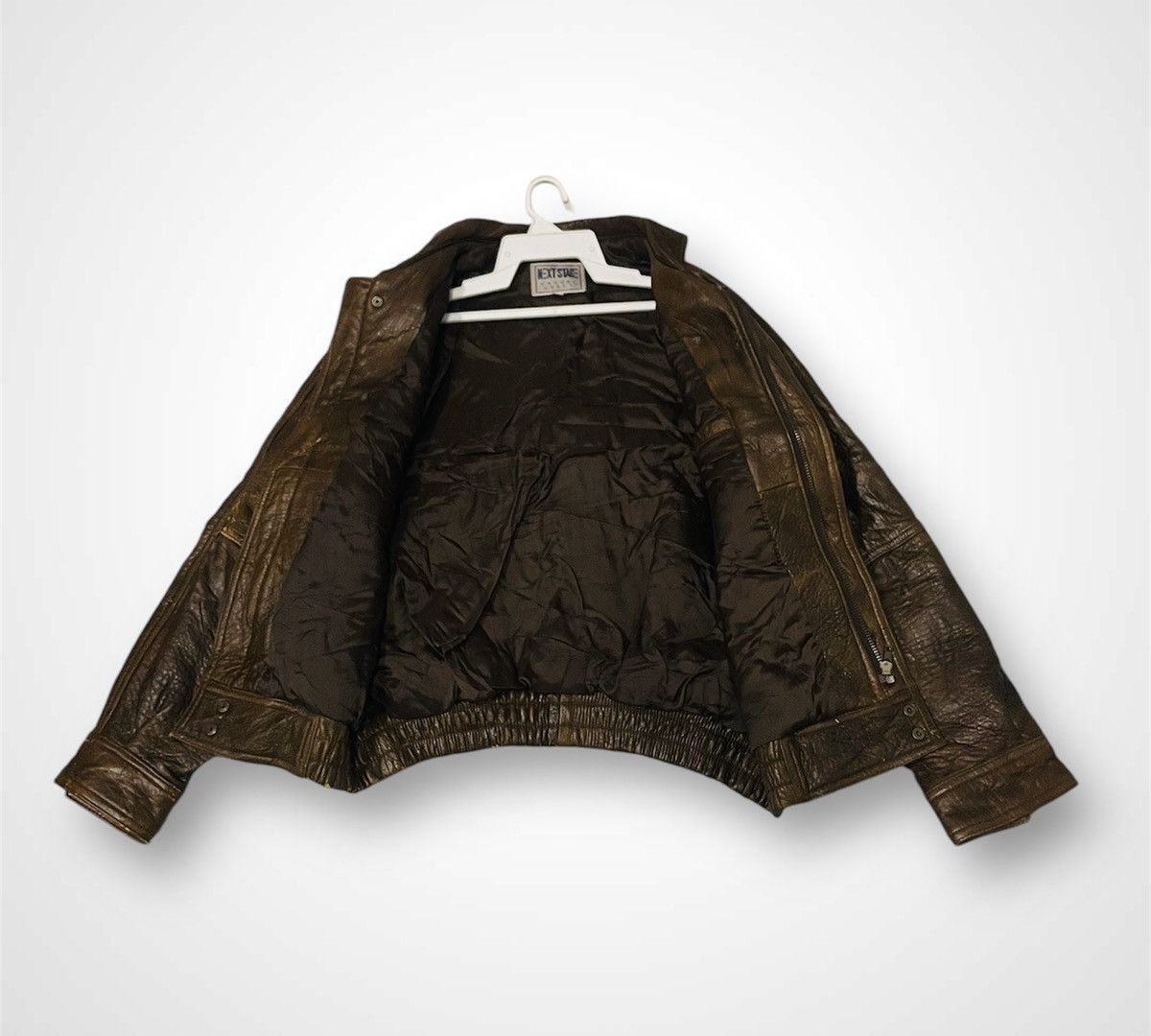 Genuine Leather Next Stage Leather Jacket (Distressed) Size US L / EU 52-54 / 3 - 3 Thumbnail