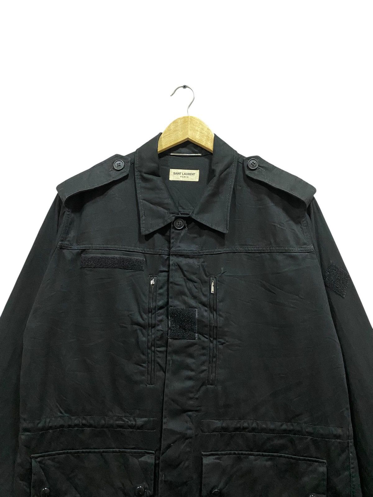 Saint Laurent Paris Saint Laurent Utility / Military Field Jacket Made in Italy Size US L / EU 52-54 / 3 - 3 Thumbnail