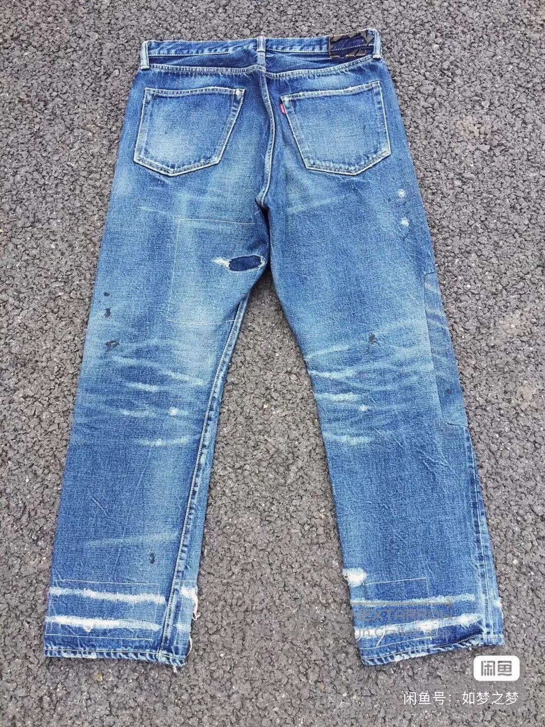 Jelado Jelado 44 Distressed Wash Jeans. Size US 28 / EU 44 - 2 Thumbnail