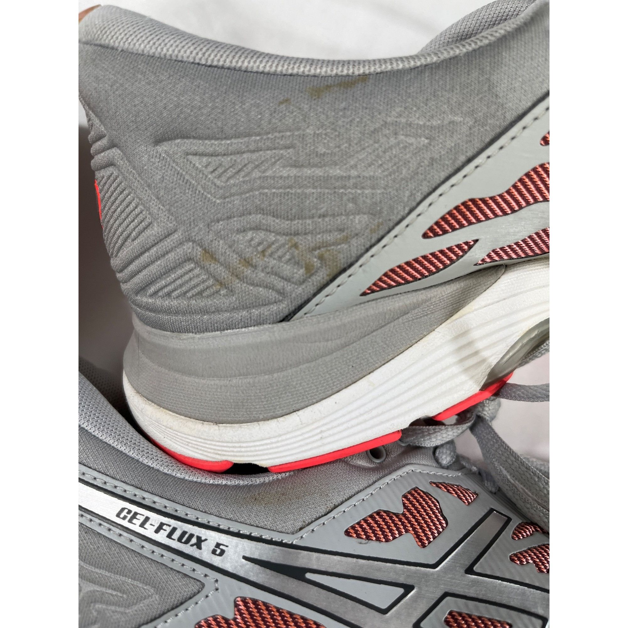 Asics Asics Gel-Flux 5 Women's Grey Running Sneakers Size 9 SKU 60 Size US 9 / IT 39 - 8 Thumbnail