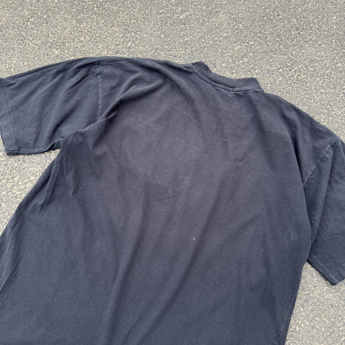 Other Vintage Black Blank Tee Japanese Archive Trashed Basic Size US L / EU 52-54 / 3 - 8 Thumbnail