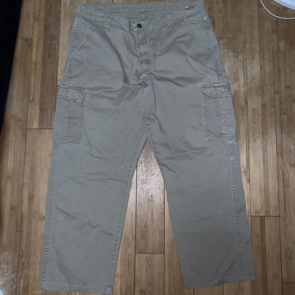 Wrangler Baggy Wrangler Cargo Work Pants Size US 38 / EU 54 - 3 Thumbnail