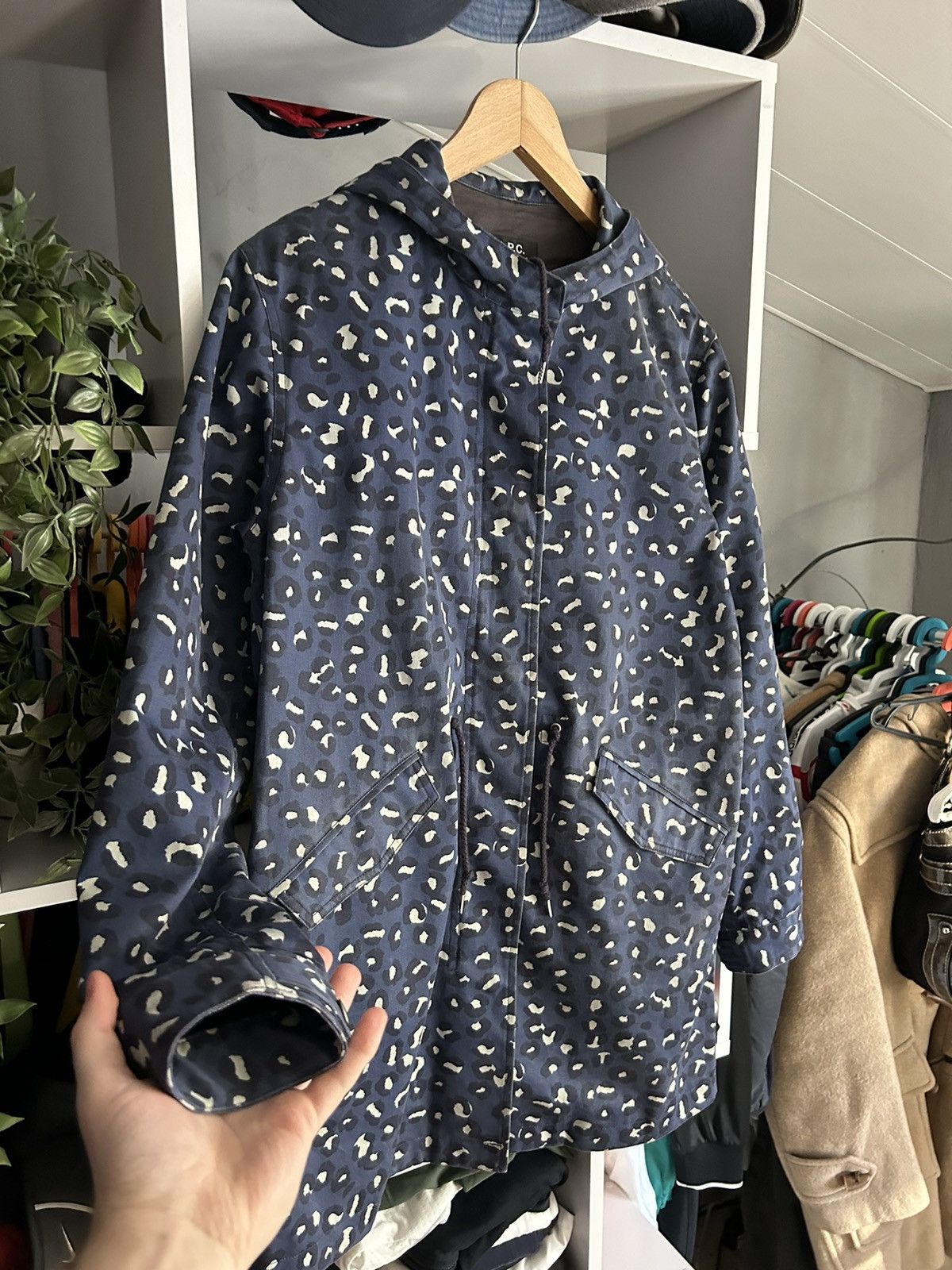 A.P.C. Apc blue camo jacket Size US S / EU 44-46 / 1 - 3 Thumbnail
