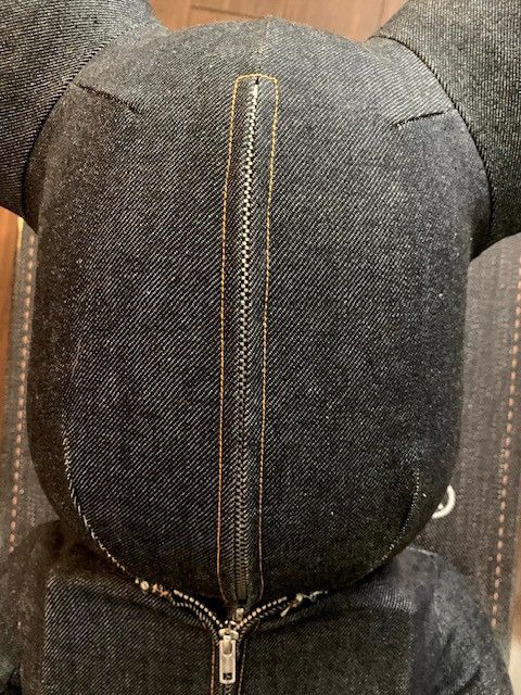 Medicom Toy MEDICOM 1000% BEARBRICK LEVIS 501 BLACK DENIM NUMBERED Size ONE SIZE - 15 Thumbnail