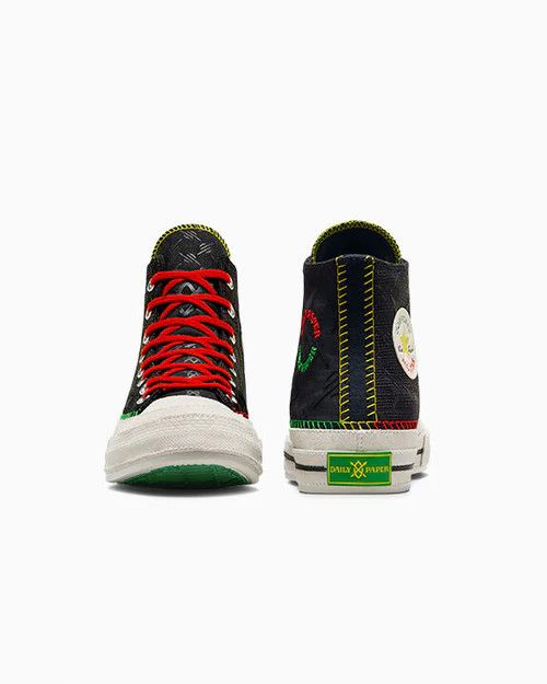 Converse Converse x Daily Paper Chuck Taylor 70 High Black Size 11 Size US 11 / EU 44 - 4 Thumbnail