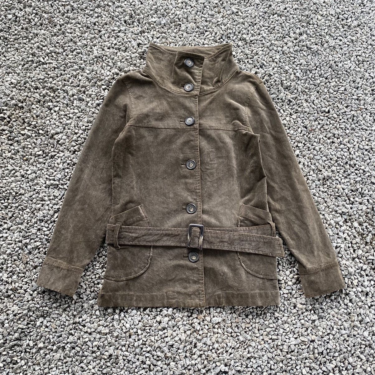 If Six Was Nine Belted Corduroy Jacket GOA STYLE Size US M / EU 48-50 / 2 - 1 Thumbnail