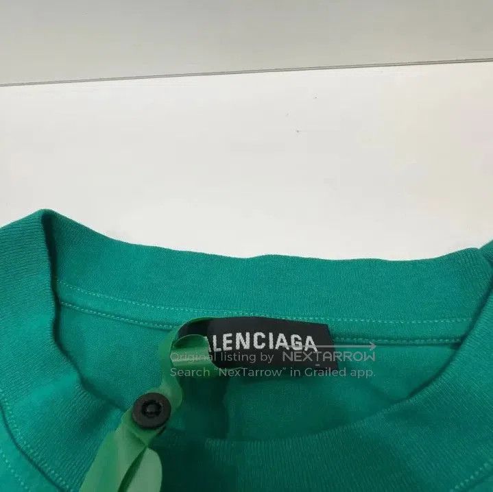 Balenciaga Balenciaga Lettered Crew Neck Short Sleeve T. Size US XS / EU 42 / 0 - 4 Thumbnail