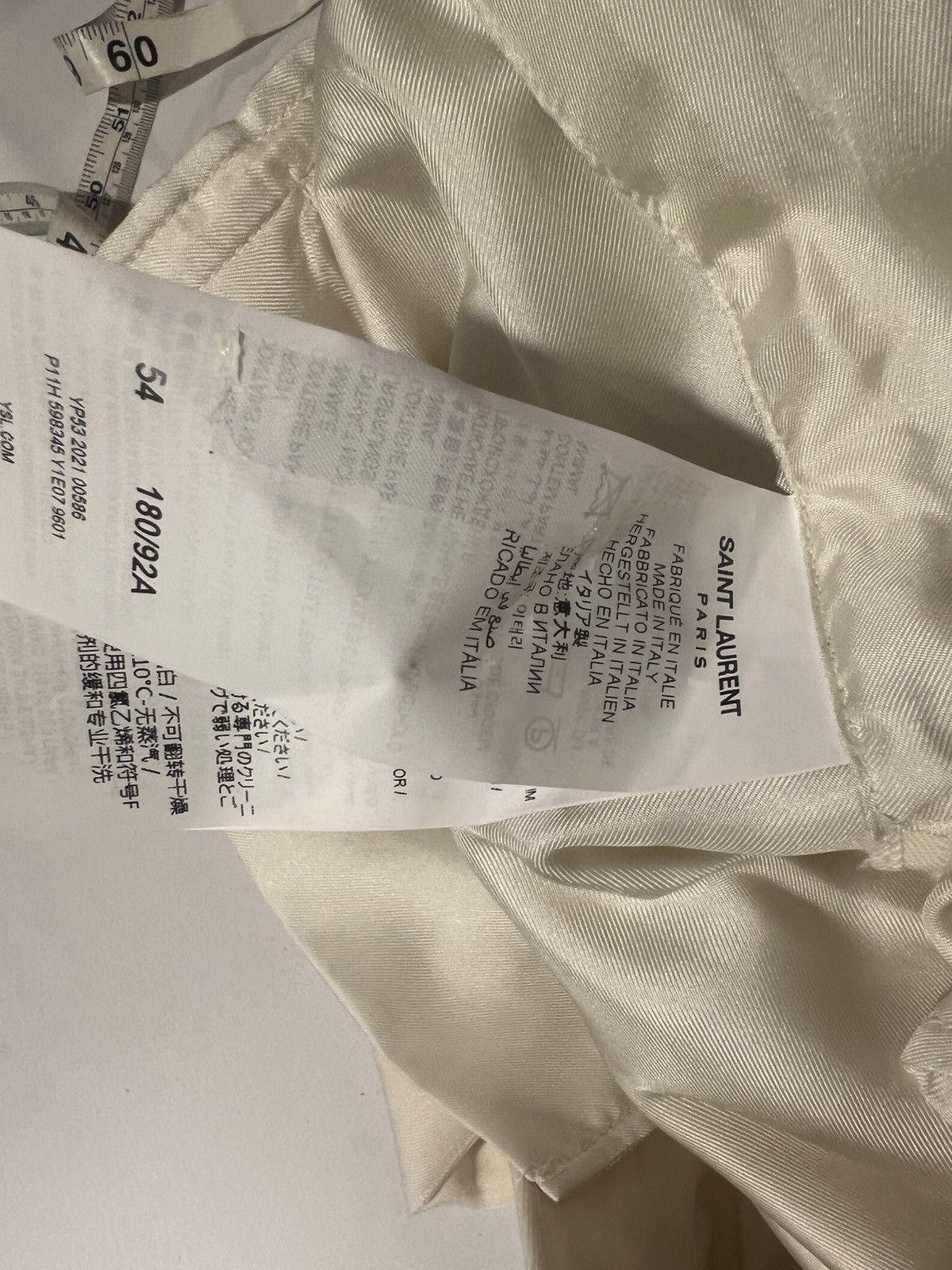 Saint Laurent Paris Saint Laurent men’s tailored pants. 54/36. $1390 Size US 36 / EU 52 - 10 Thumbnail