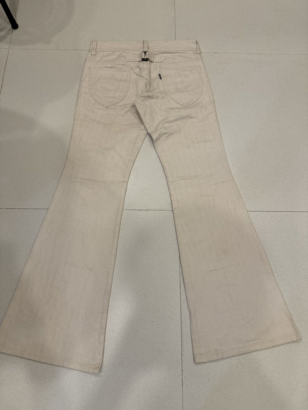 Tornado Mart Snakeskin Flare / Bootcut Pants Size US 30 / EU 46 - 2 Thumbnail