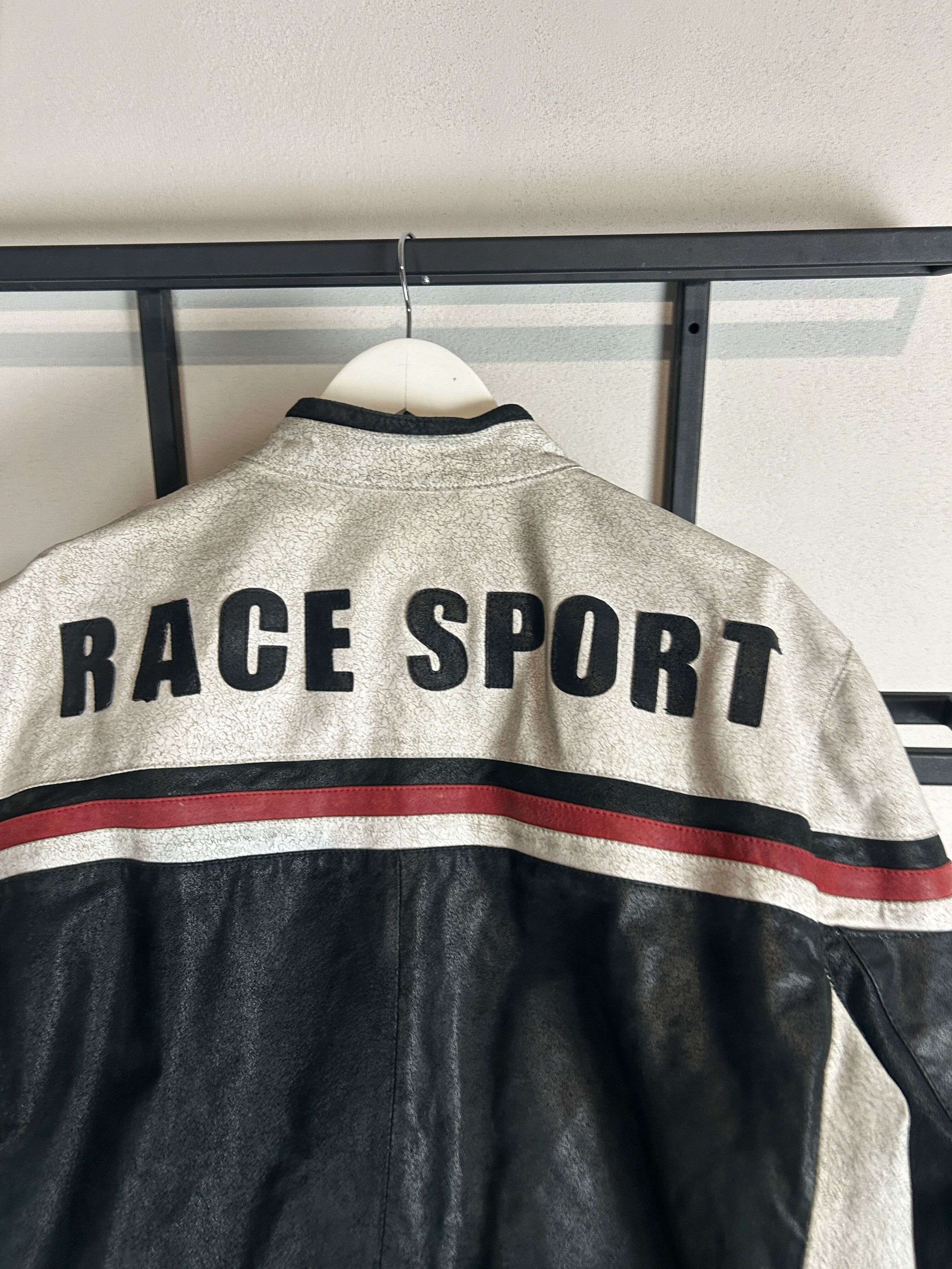 Vintage Bike Team Racing Leather Jacket Moto Graphic Y2K Vintage Size US M / EU 48-50 / 2 - 9 Thumbnail