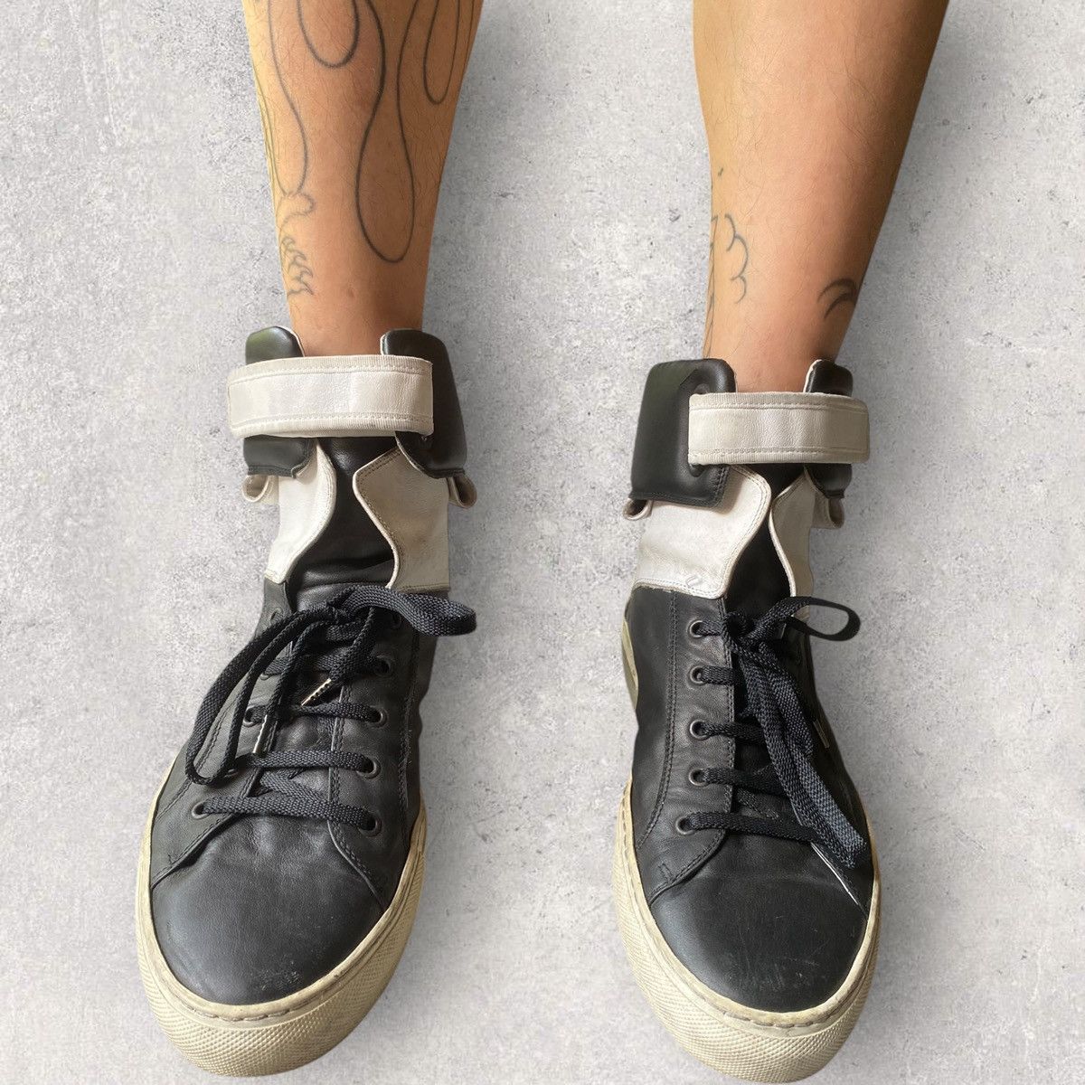 Raf Simons SS2009 Raf Simons High Top Sneakers Size US 10 / EU 43 - 11 Thumbnail