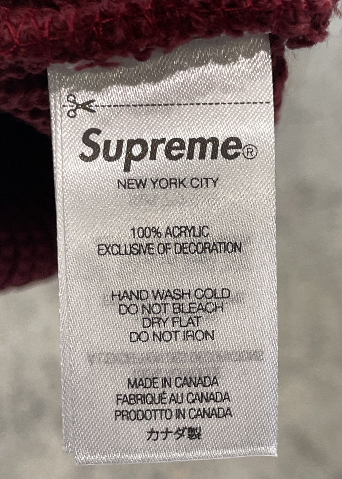 Supreme Supreme Loose Gauge Beanie Size ONE SIZE - 4 Thumbnail