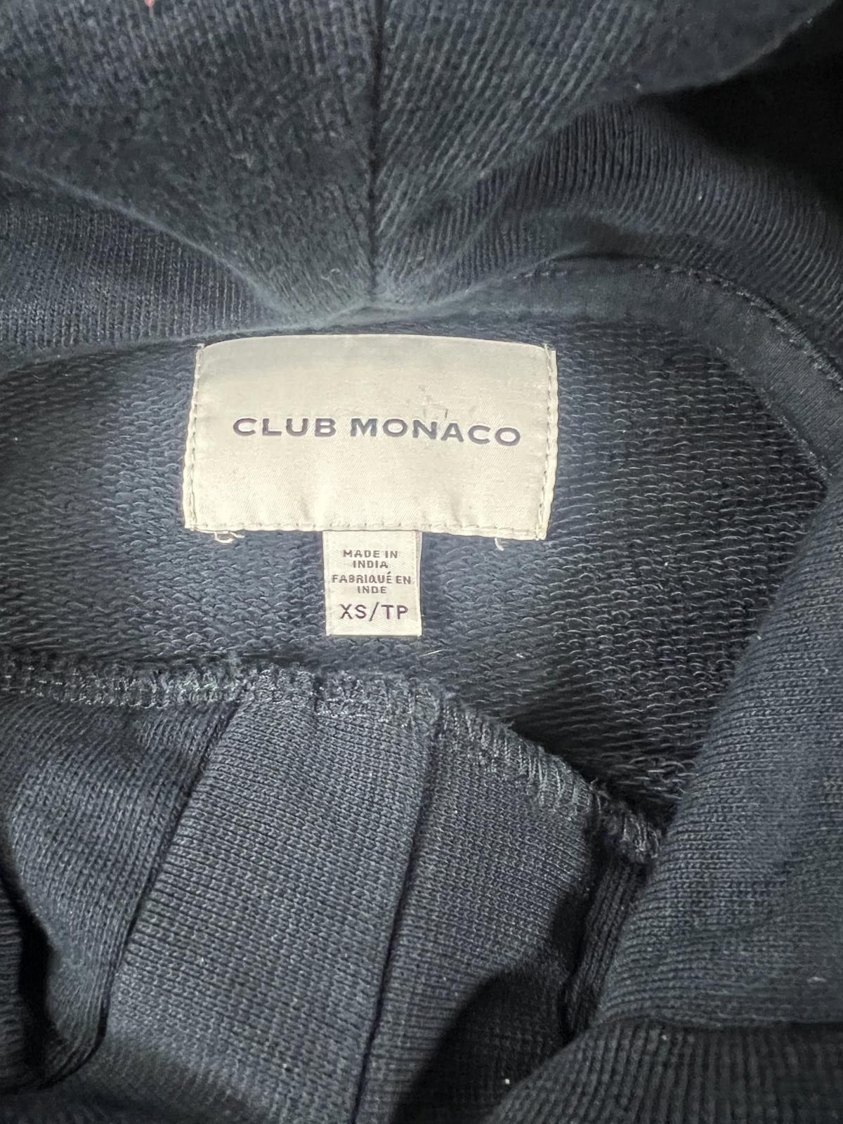 Club Monaco Club Monaco Black Women's Hoodie XS Size XS / US 0-2 / IT 36-38 - 2 Thumbnail