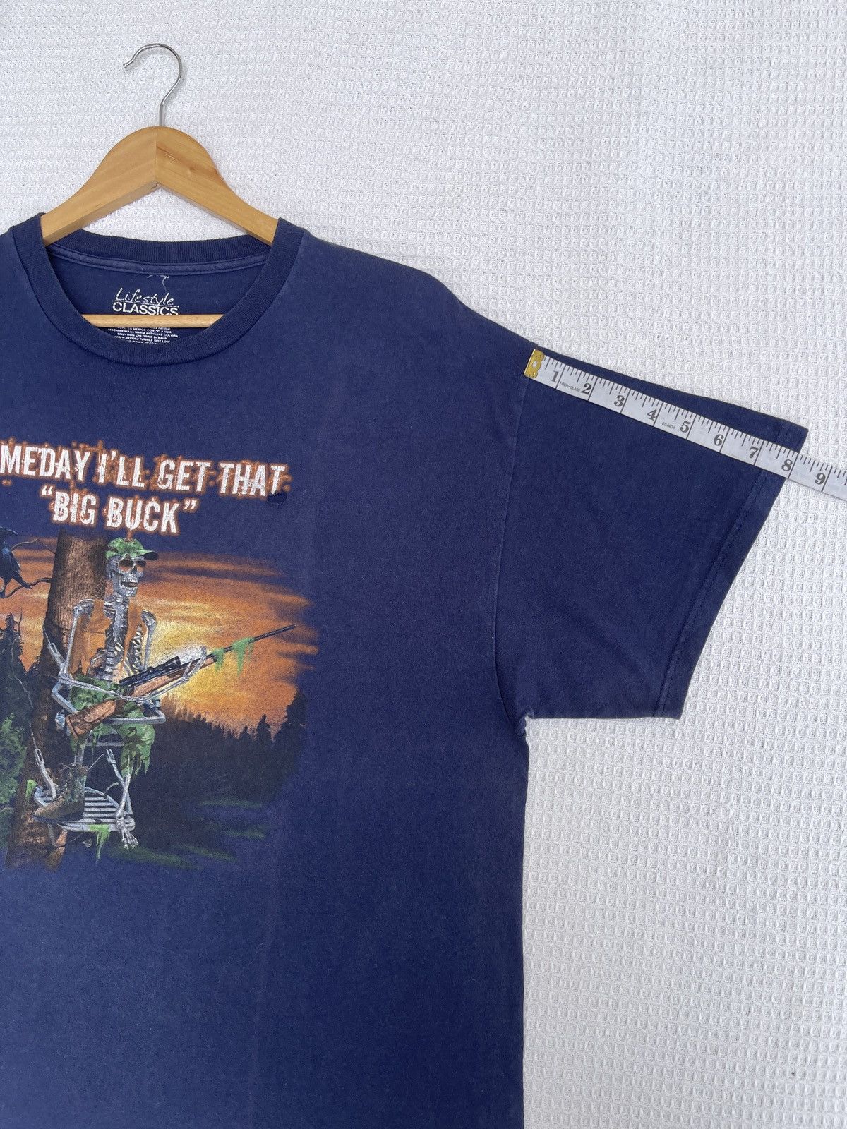 Vintage Last Drop🔥Rare🔥Vintage Humor Skull ERD GRUNGE TEE Size US XL / EU 56 / 4 - 11 Thumbnail