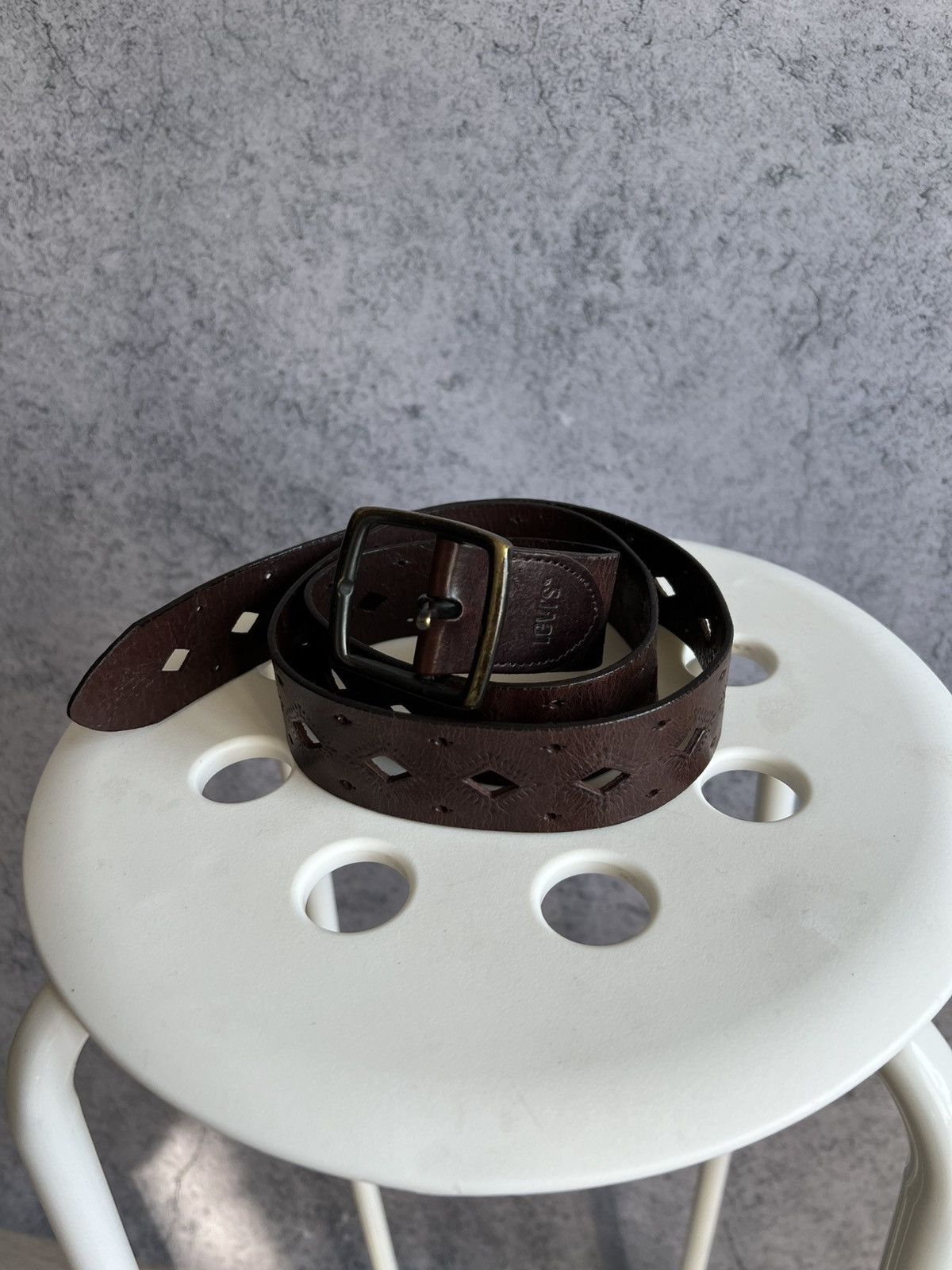 Tracy’s King Tut Belt Levi’s Denim Tears Levi's® X Denim Tears Tracy's King Tut Belt - Brown | Levi's® IT