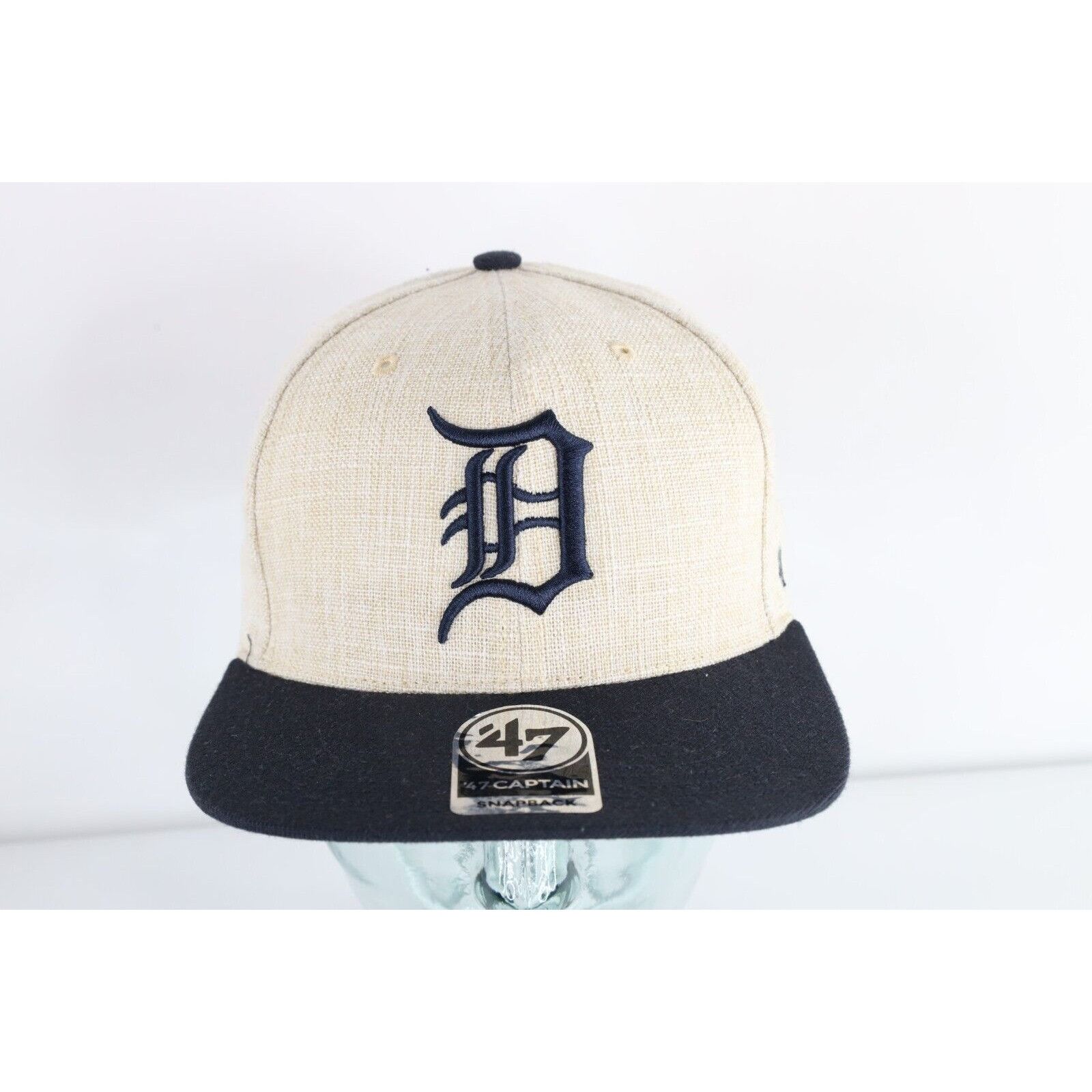 47 Brand New '47 Captain Detroit Tigers Old English D Baseball Hat Size ONE SIZE - 1 Thumbnail