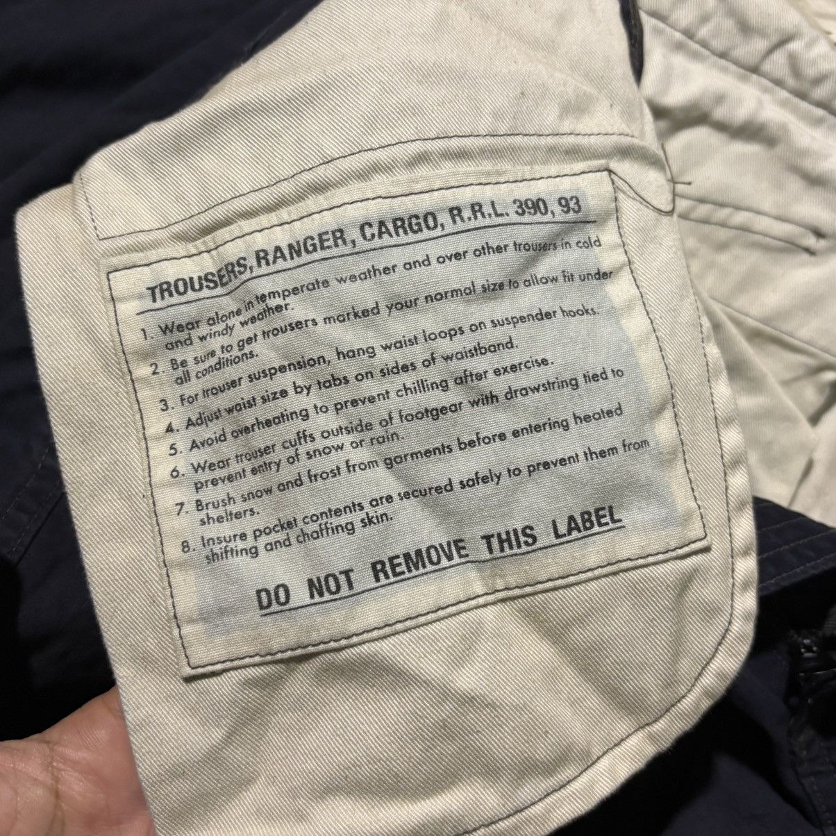 RRL Ralph Lauren RRL Ralph Lauren Military Field Cargo Pants Size US 32 / EU 48 - 10 Thumbnail