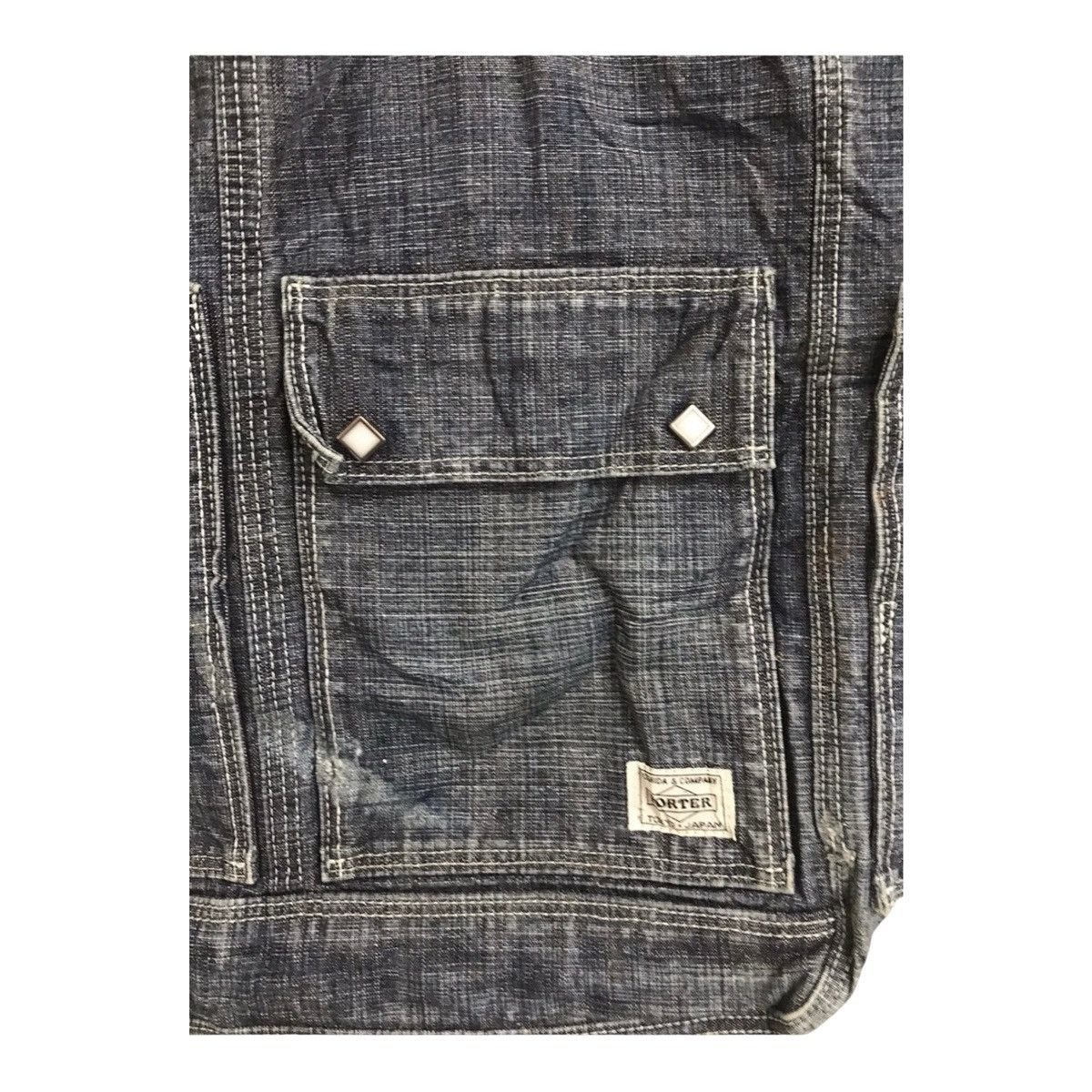 Porter × Porter Classic Tote Bag PORTER Jeans Tokyo Japan Size ONE SIZE - 5 Thumbnail