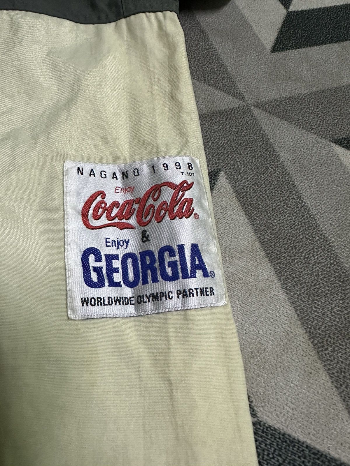 USA Olympics Vintage The XVlll olympic winter games Nagano 1998 jacket Size US XL / EU 56 / 4 - 5 Thumbnail