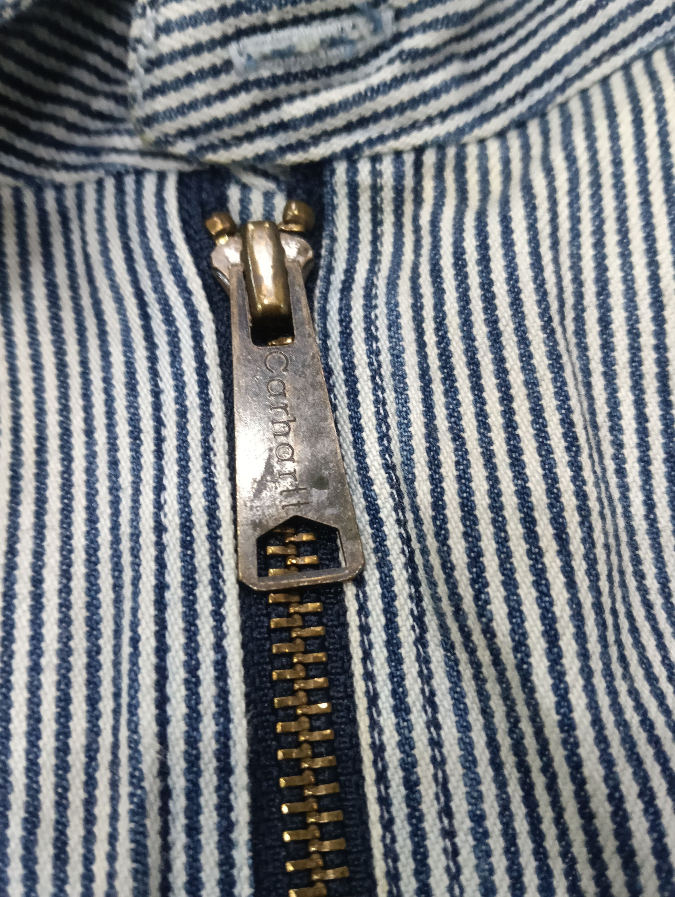 Carhartt Carhatt Striped Half Zipper Size US XXL / EU 58 / 5 - 5 Thumbnail