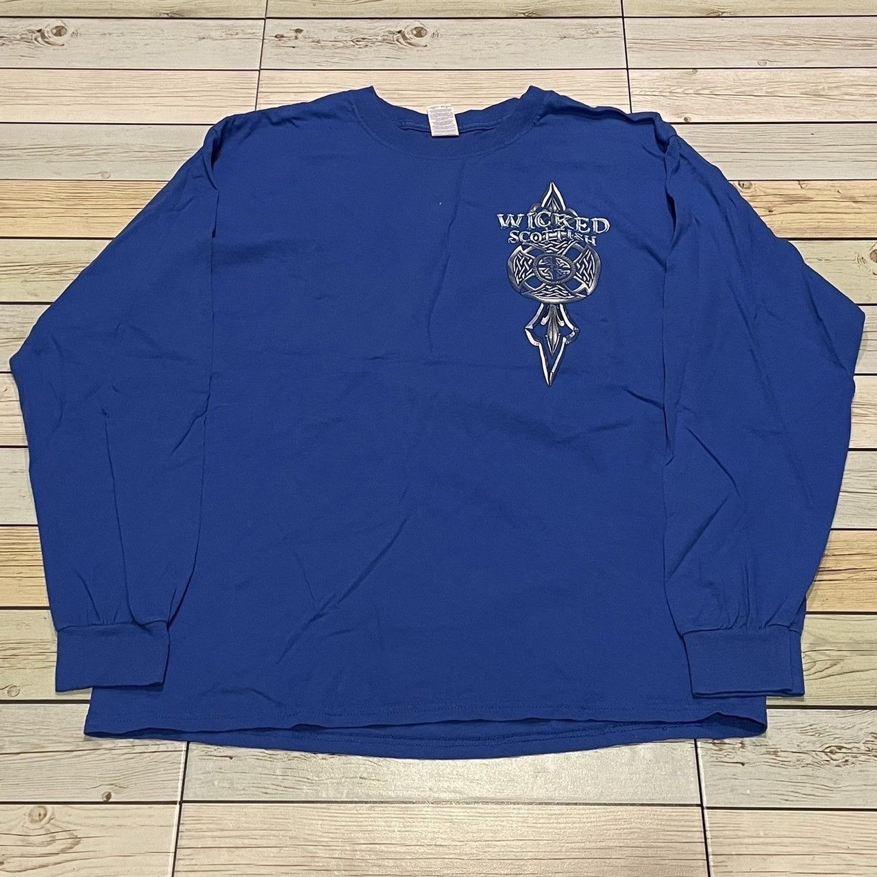 Affliction × Ed Hardy × Southpole Rare Wings Cross Longsleeve Y2K Affliction Style Size US L / EU 52-54 / 3 - 2 Thumbnail