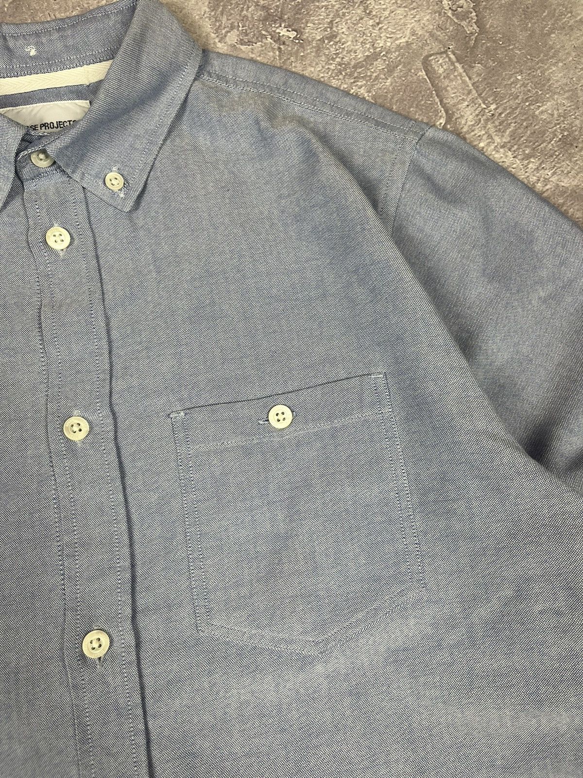 Norse Projects Norse Project Anton Oxford light blue shirt Size US S / EU 44-46 / 1 - 2 Thumbnail