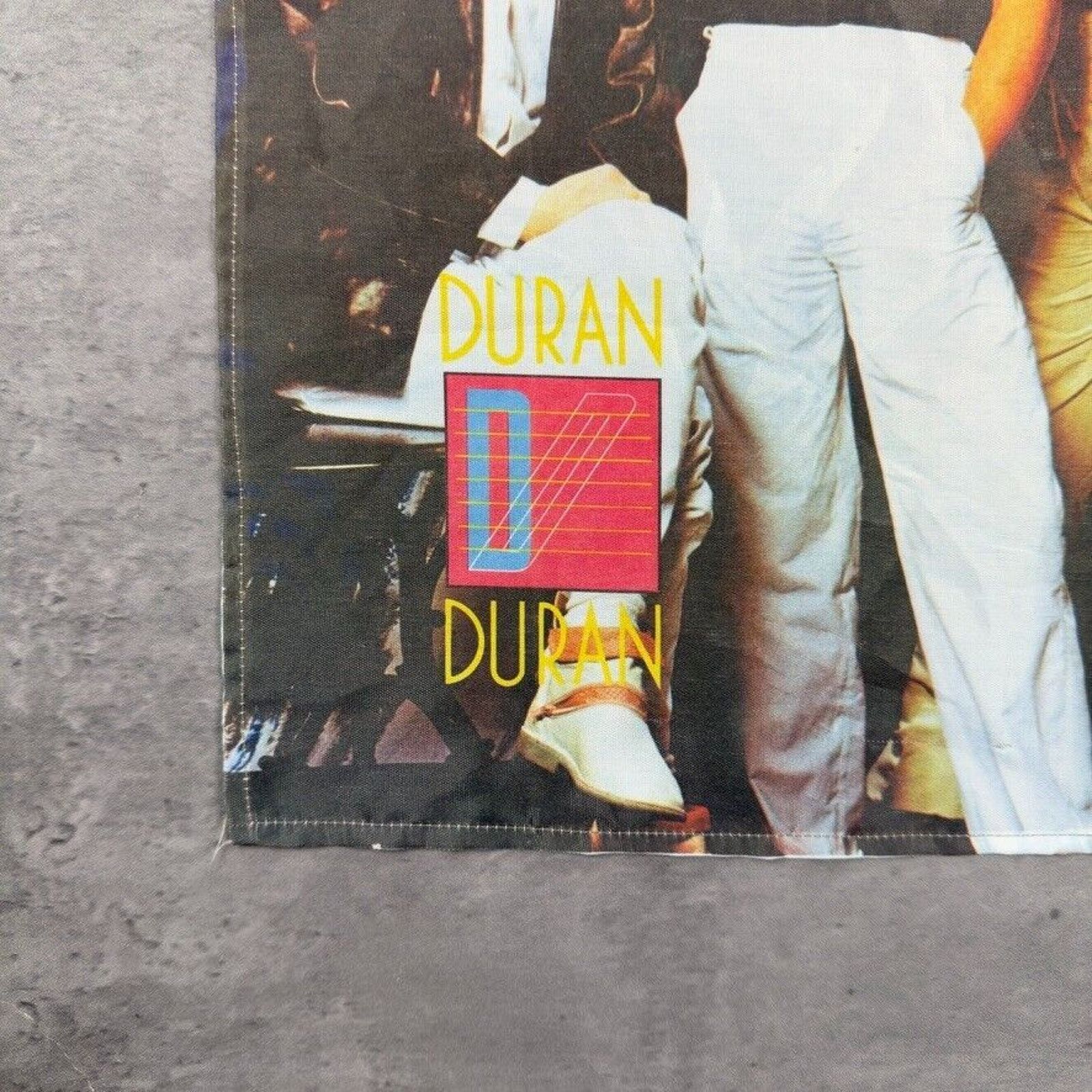 Band Tees × Vintage Vintage Duran Duran 1984 Tritec Music Tapestry Size ONE SIZE - 2 Thumbnail