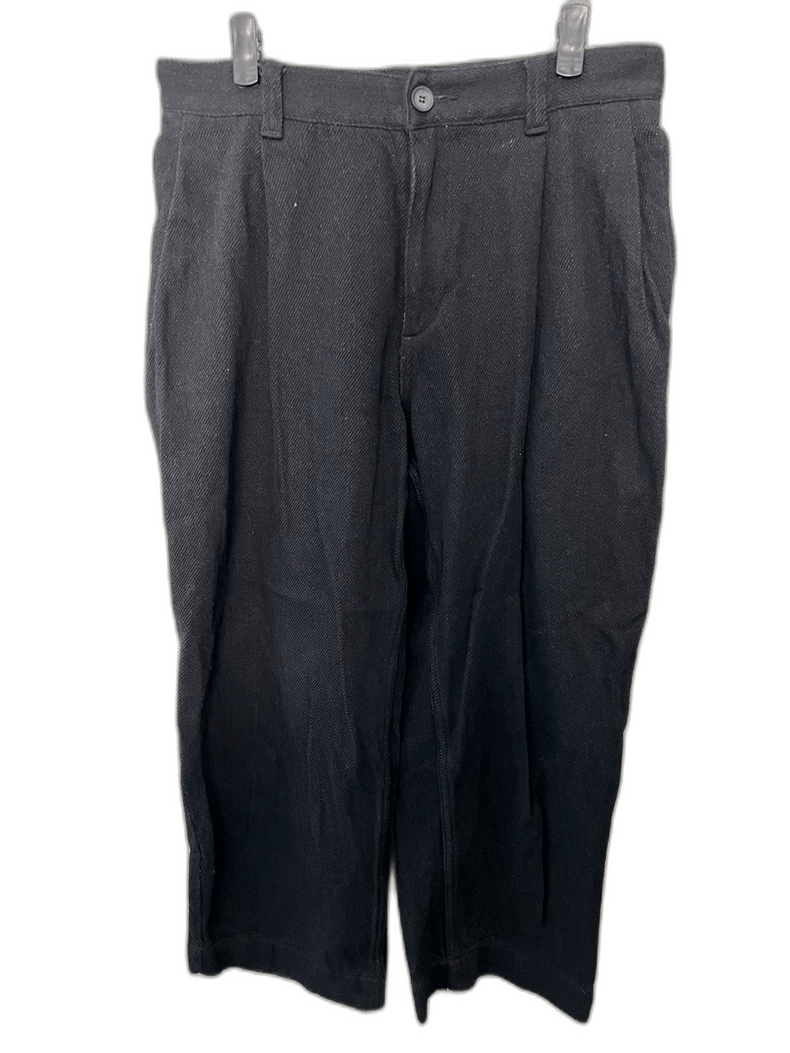 Emporio Armani Croquis Men's Casual Black Pants with Pleats Size US 40 / EU 56 - 1 Thumbnail