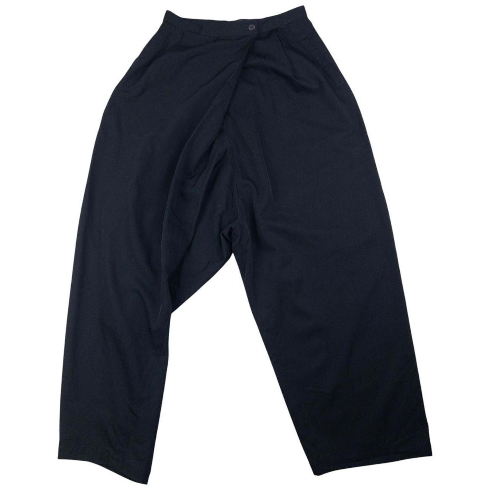 Issey Miyake Vintage Issey Miyake Asymmetric Wrap Trousers Size W24 Size US 26 / EU 42 - 3 Thumbnail