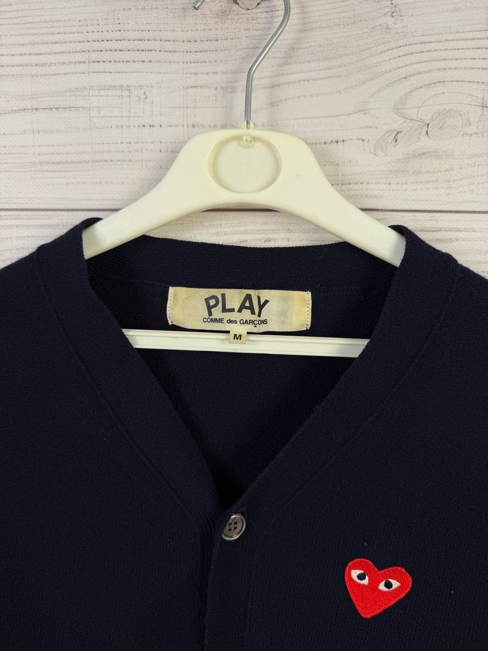 CDG by Comme des Garcons PLAY COMME des GARCONS cardigan Size US M / EU 48-50 / 2 - 5 Thumbnail