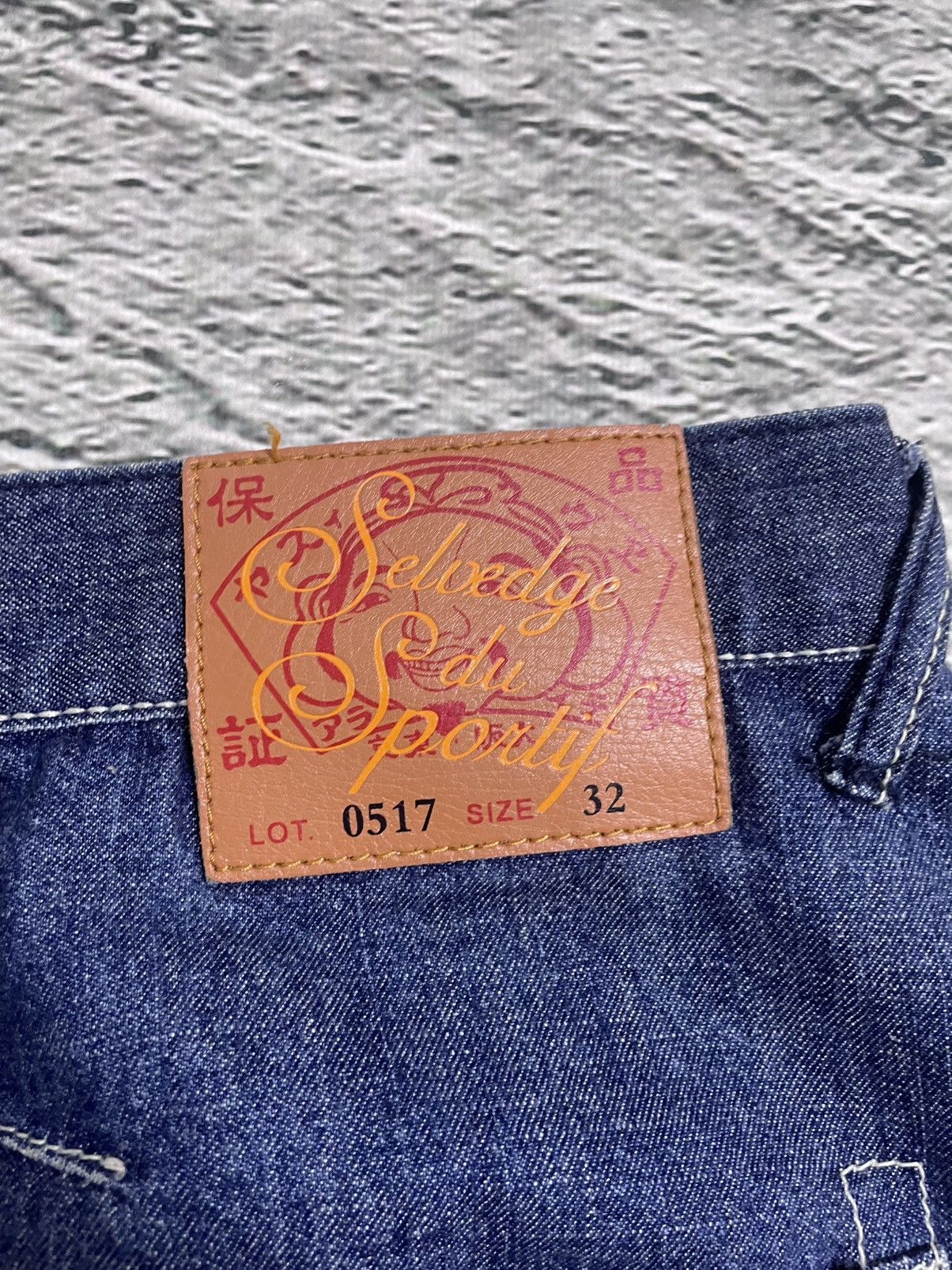 Evisu Evisu jeans vintage inside out selvedge white red Size US 32 / EU 48 - 4 Thumbnail
