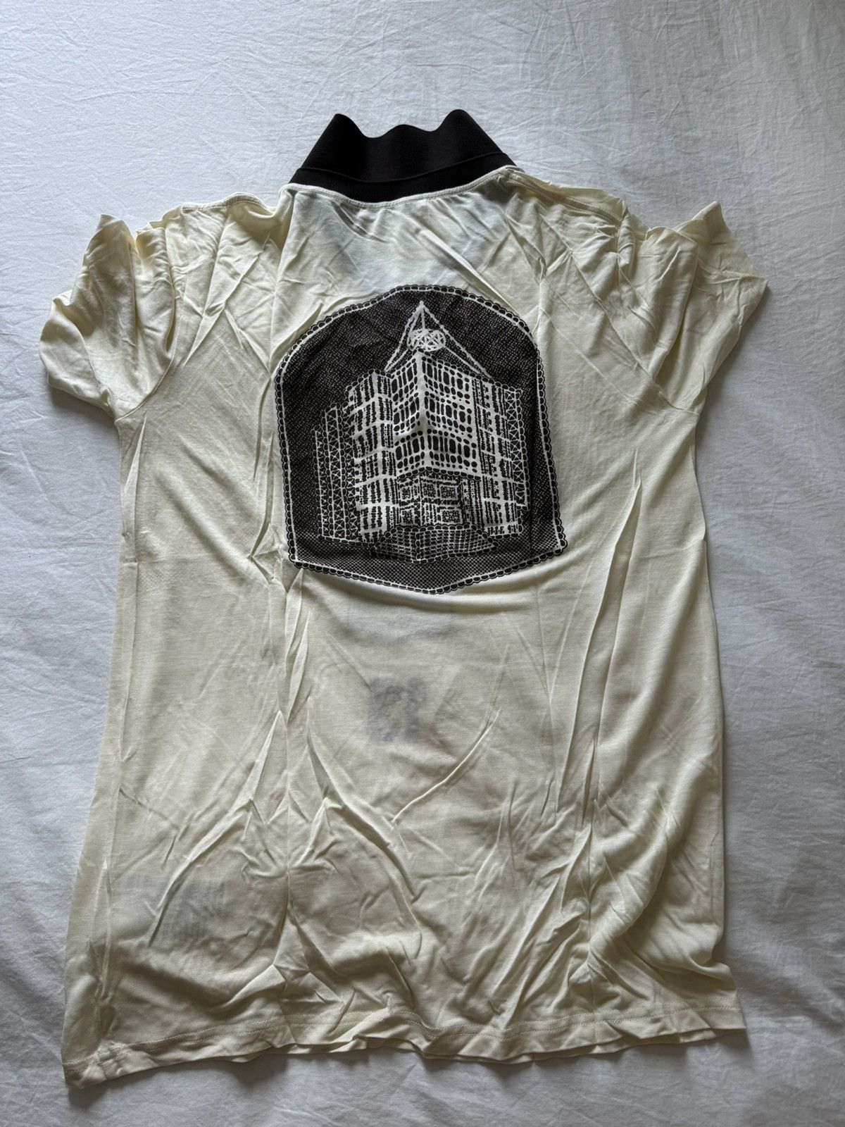 Acne Studios Acne Studios Logo Printed V-Neck Jersey Size US L / EU 52-54 / 3 - 3 Thumbnail