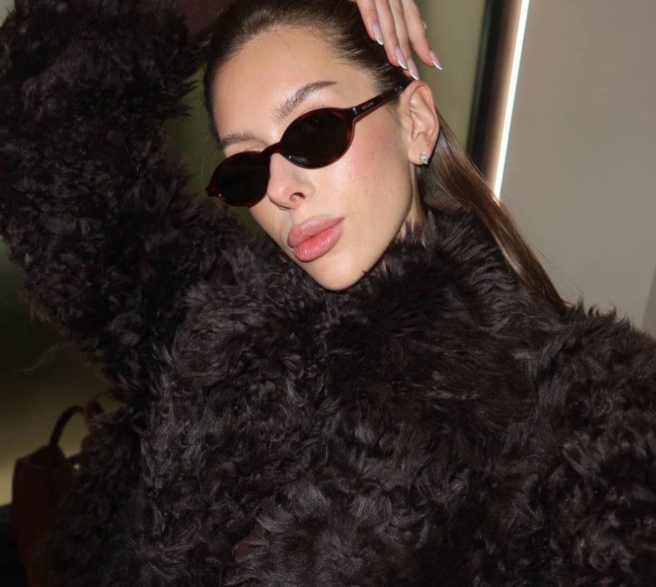 Vintage × Yves Saint Laurent Saint Laurent JEANNE SUN SL 751 001 Size ONE SIZE - 1 Thumbnail
