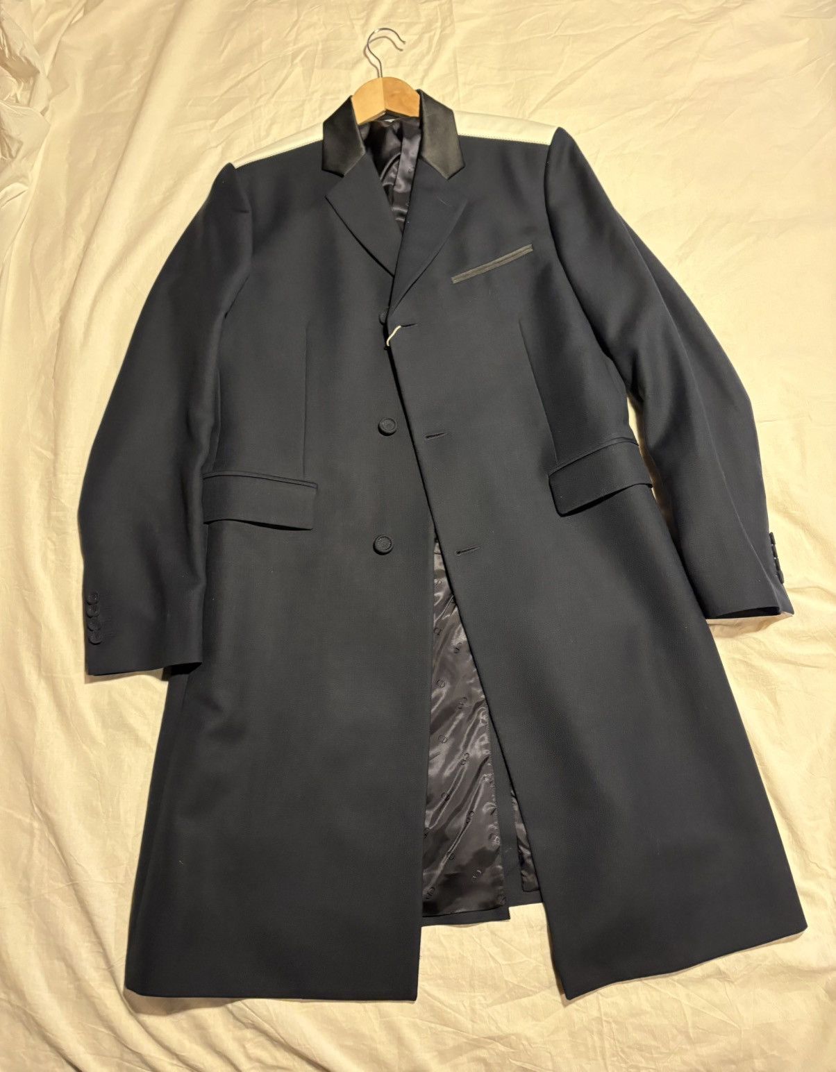 Dior Dior Blue wool/mohair coat. Size US M / EU 48-50 / 2 - 4 Thumbnail