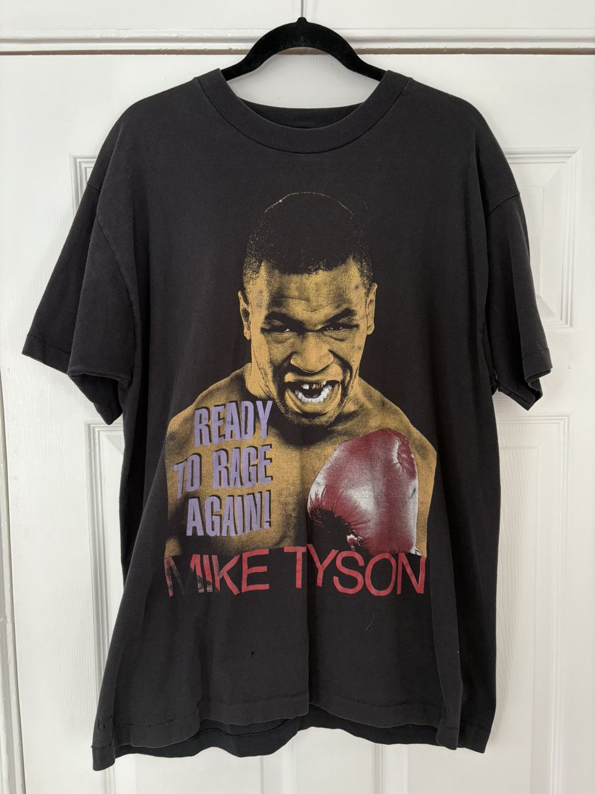 Rap Tees Mike Tyson Ready to Rage Again Vintage rap tee Size US XL / EU 56 / 4 - 1 Thumbnail