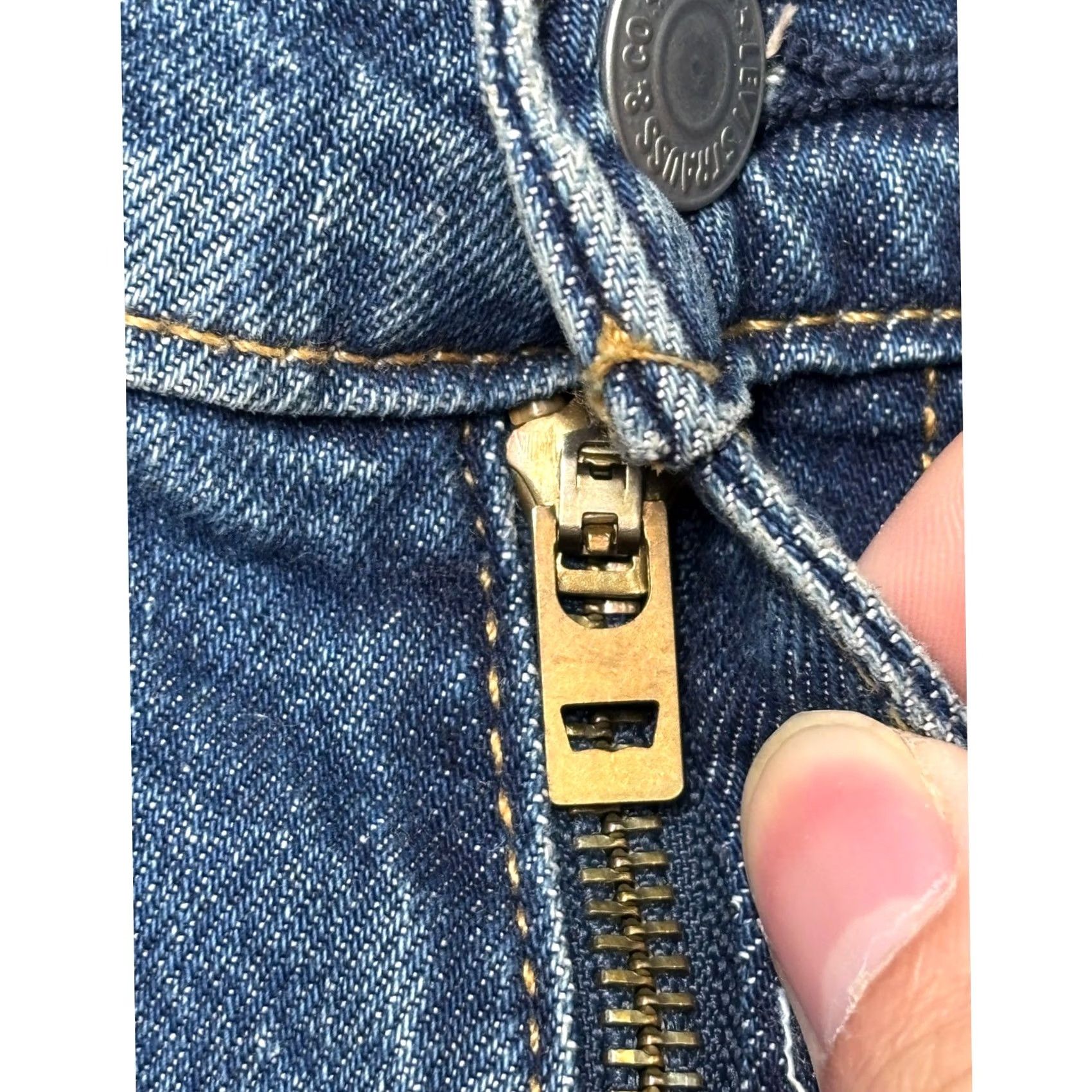 Levi's Levi's Premium 541 Jeans Straight Medium Wash Blue 40x30 Mens Big & Tall Regular Stretch Denim 5-Pocket Logo 40 in Waist Size US 40 / EU 56 - 2 Thumbnail
