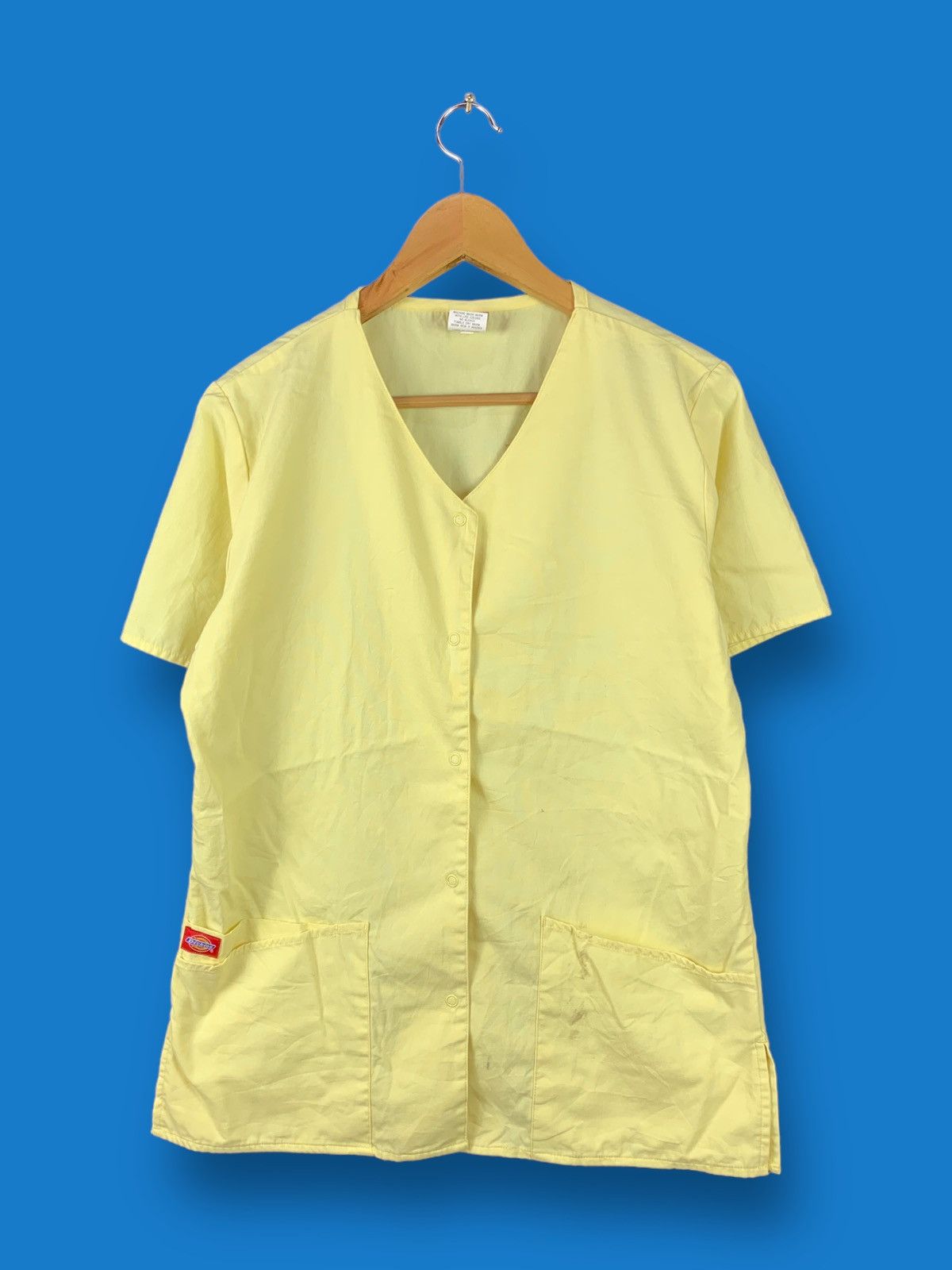 Dickies Steals! Dickies Scrubs Snap Button Tops Uniforms Cosplay Size S / US 4 / IT 40 - 1 Thumbnail
