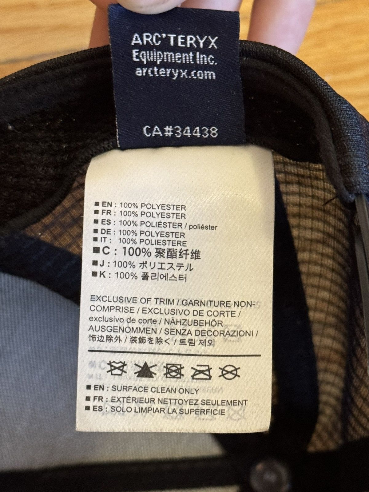 Arc'teryx ARC'TERYX Logo Trucker Hat Size ONE SIZE - 3 Thumbnail