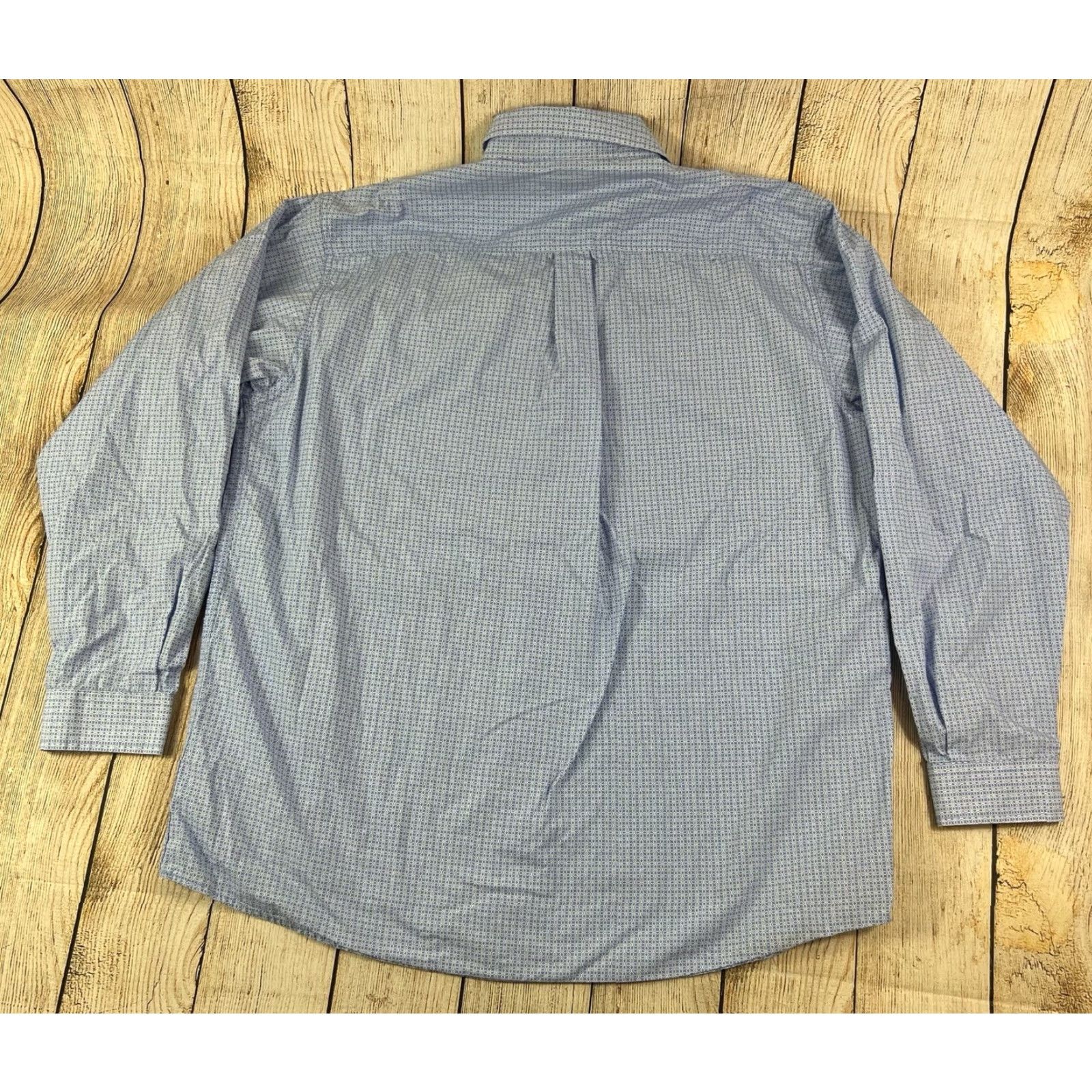 Vintage VINTAGE Cinch Western Button-Up Shirt Longsleeve XL Mens Blue Geometric Pattern button Size US XL / EU 56 / 4 - 2 Thumbnail