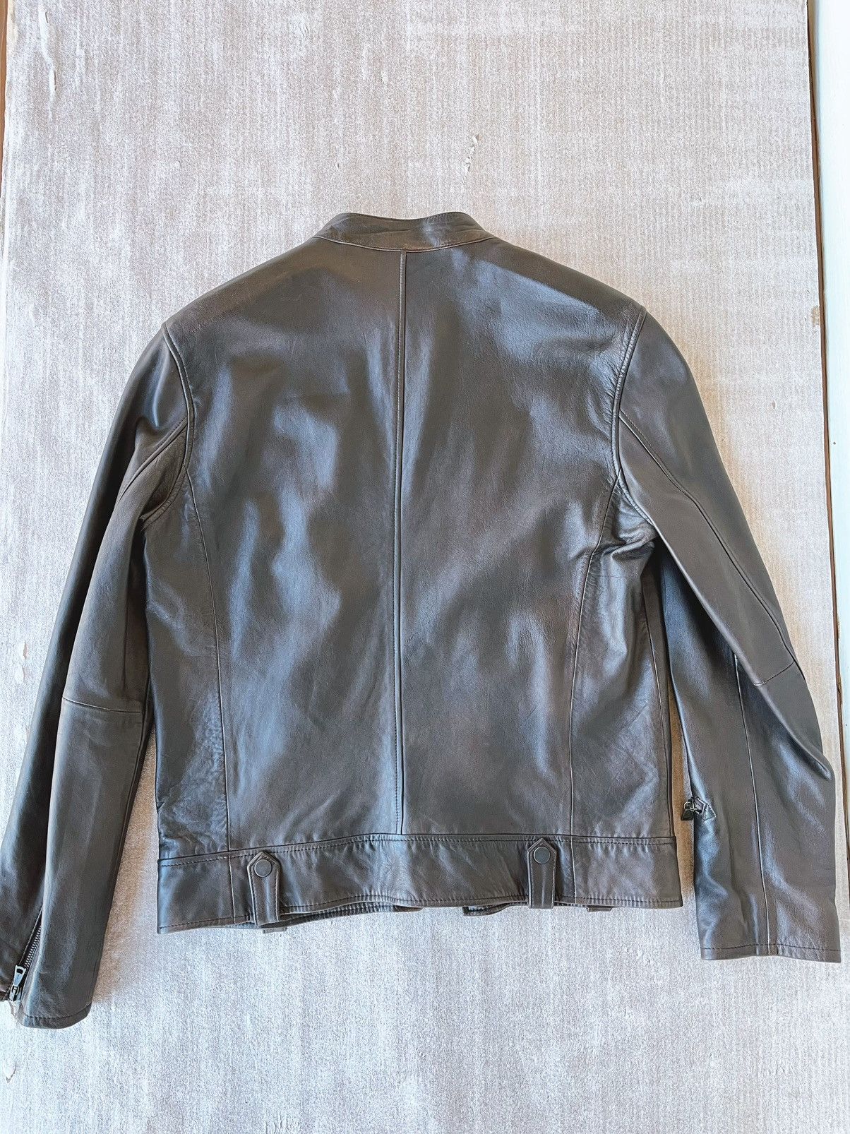 John Varvatos John Varvatos Fashionable Pilot Leather Jacket Size US M / EU 48-50 / 2 - 3 Thumbnail