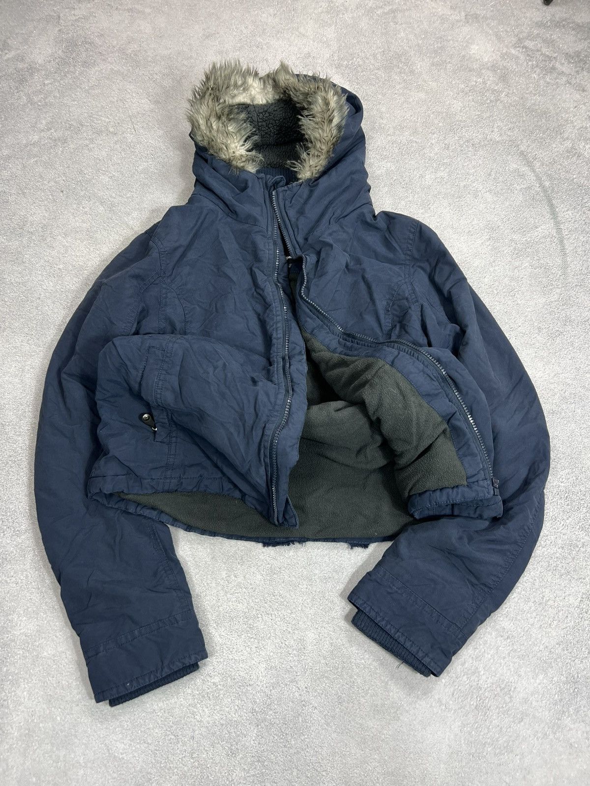 If Six Was Nine Washed Avant Garde If Six Was Nine Style Bomber Jacket Fur Size US M / EU 48-50 / 2 - 1 Thumbnail