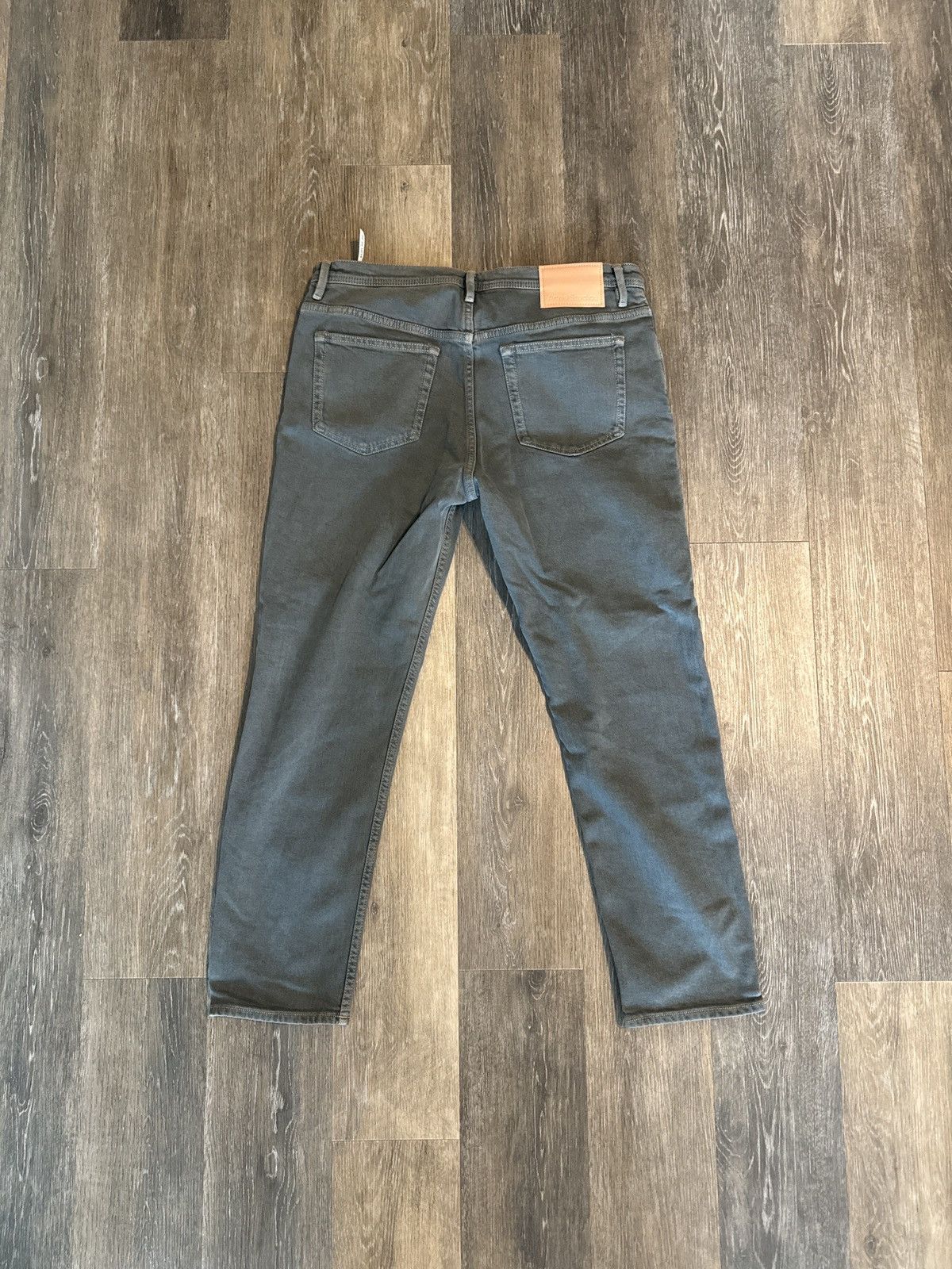 Acne Studios Acne Studios Green/Grey Skinny Jeans Size US 32 / EU 48 - 2 Thumbnail
