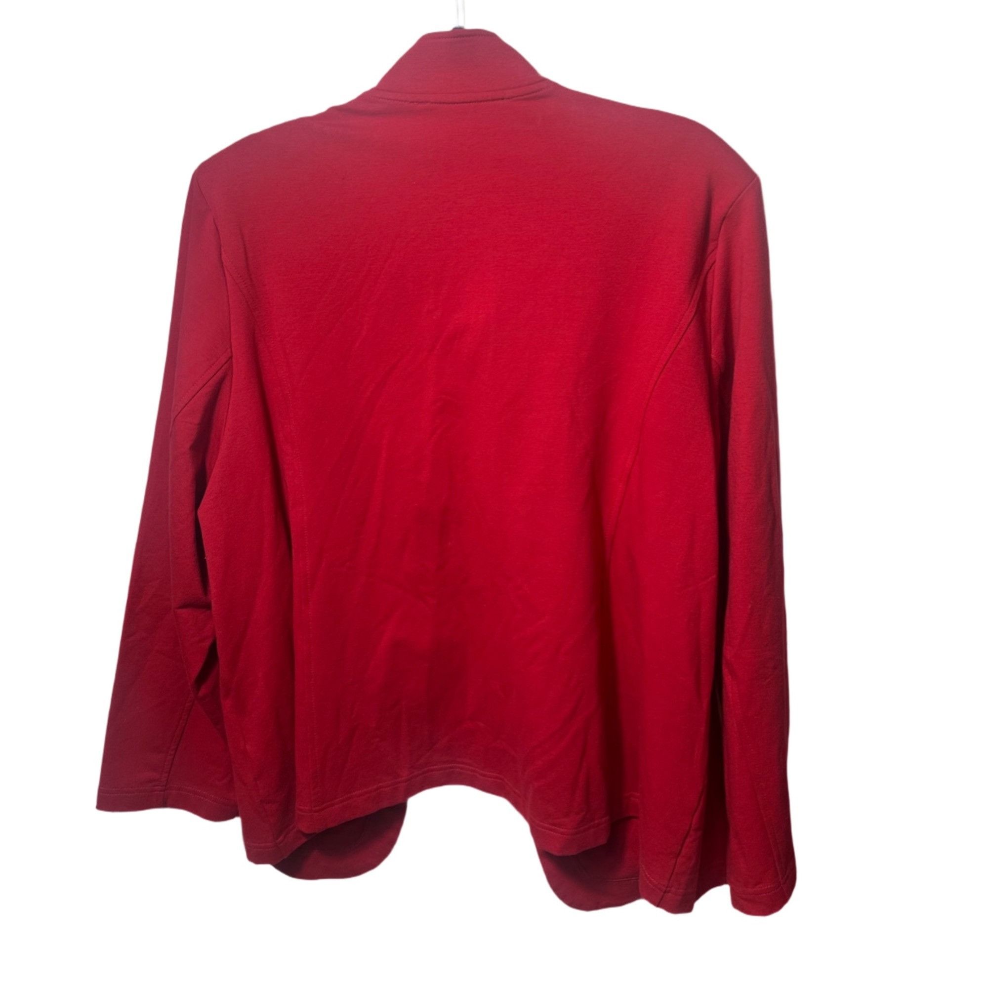 Tommy Hilfiger NWT Tommy Hilfiger Women’s Military Band Jacket Blazer Red S Size XXL / US 16-18 / IT 52-54 - 3 Thumbnail